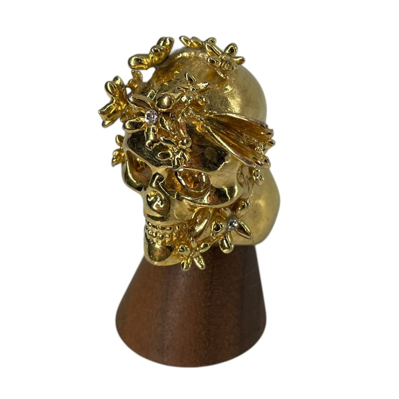 Alexander McQueen/Ring/GLD/SKULL RING