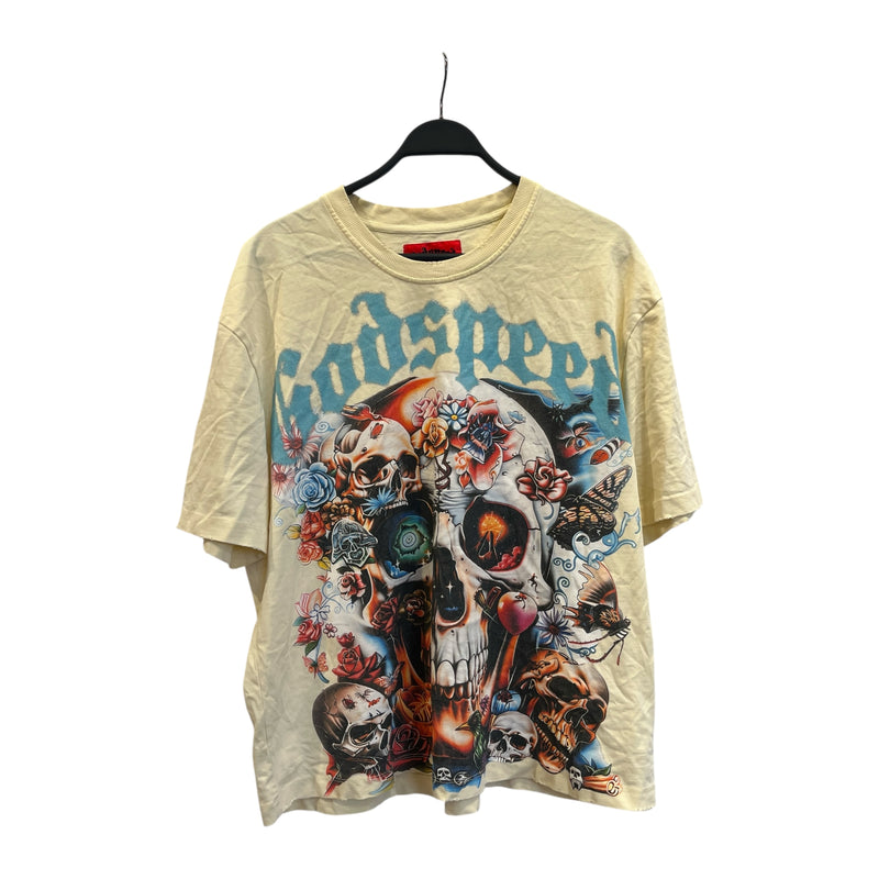 GODSPEED/T-Shirt/L/Cotton/IVR/Graphic/ETERNAL DREAM TEE