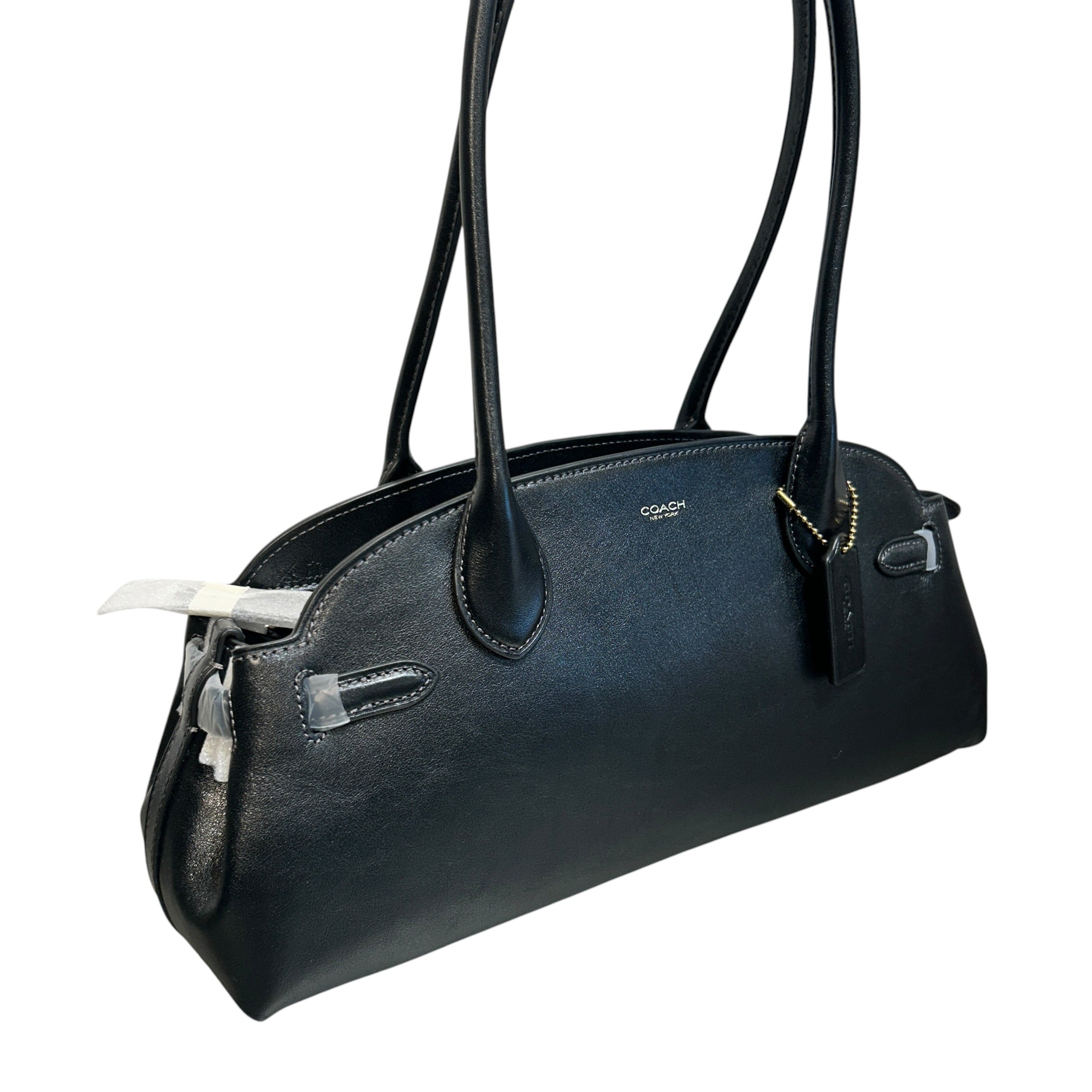 COACH/Hand Bag/Leather/BLK/CARRYALL 37 view 6