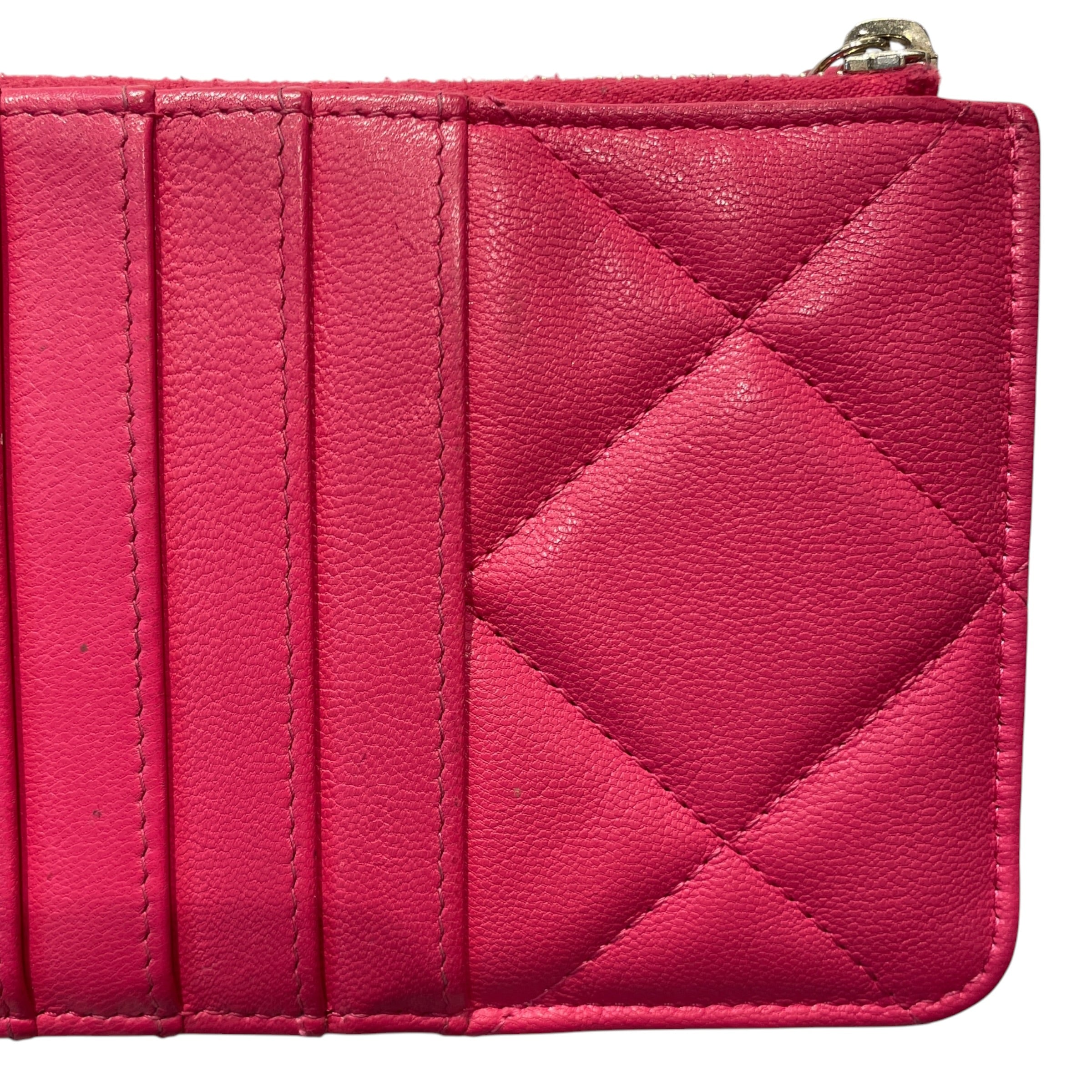 CHANEL/Long Wallet/Leather/PNK/L's/QUILTED CAVIER 19 view 7