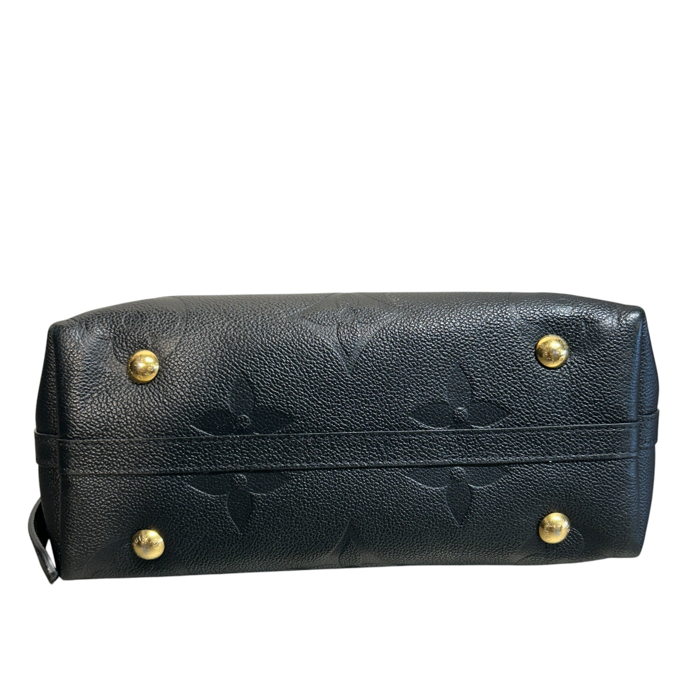 LOUIS VUITTON/Hand Bag/Monogram/Leather/BLK/CARRYAL PM view 3