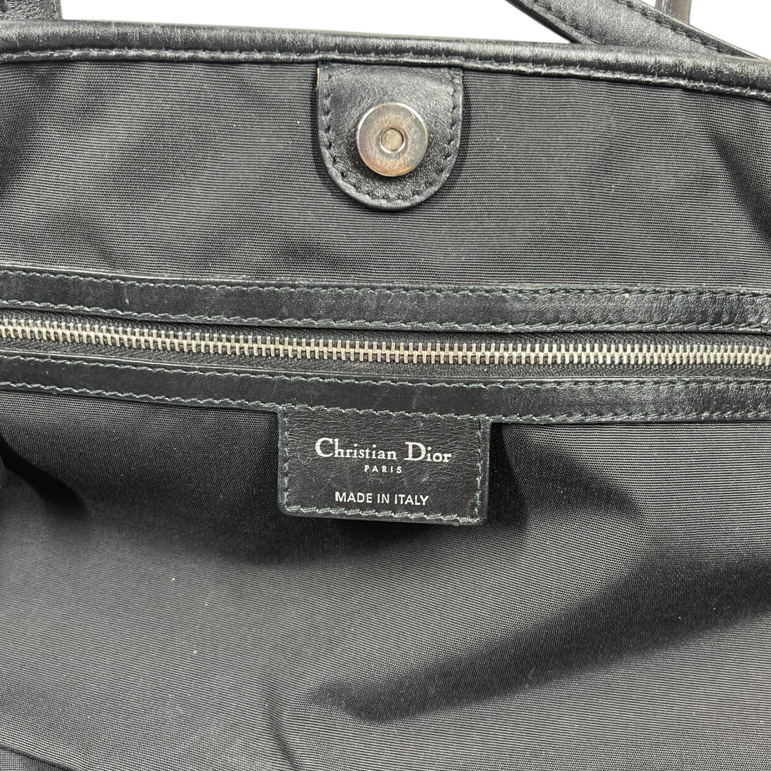 Christian Dior/Tote Bag/BLK/Cannage Panarea view 3