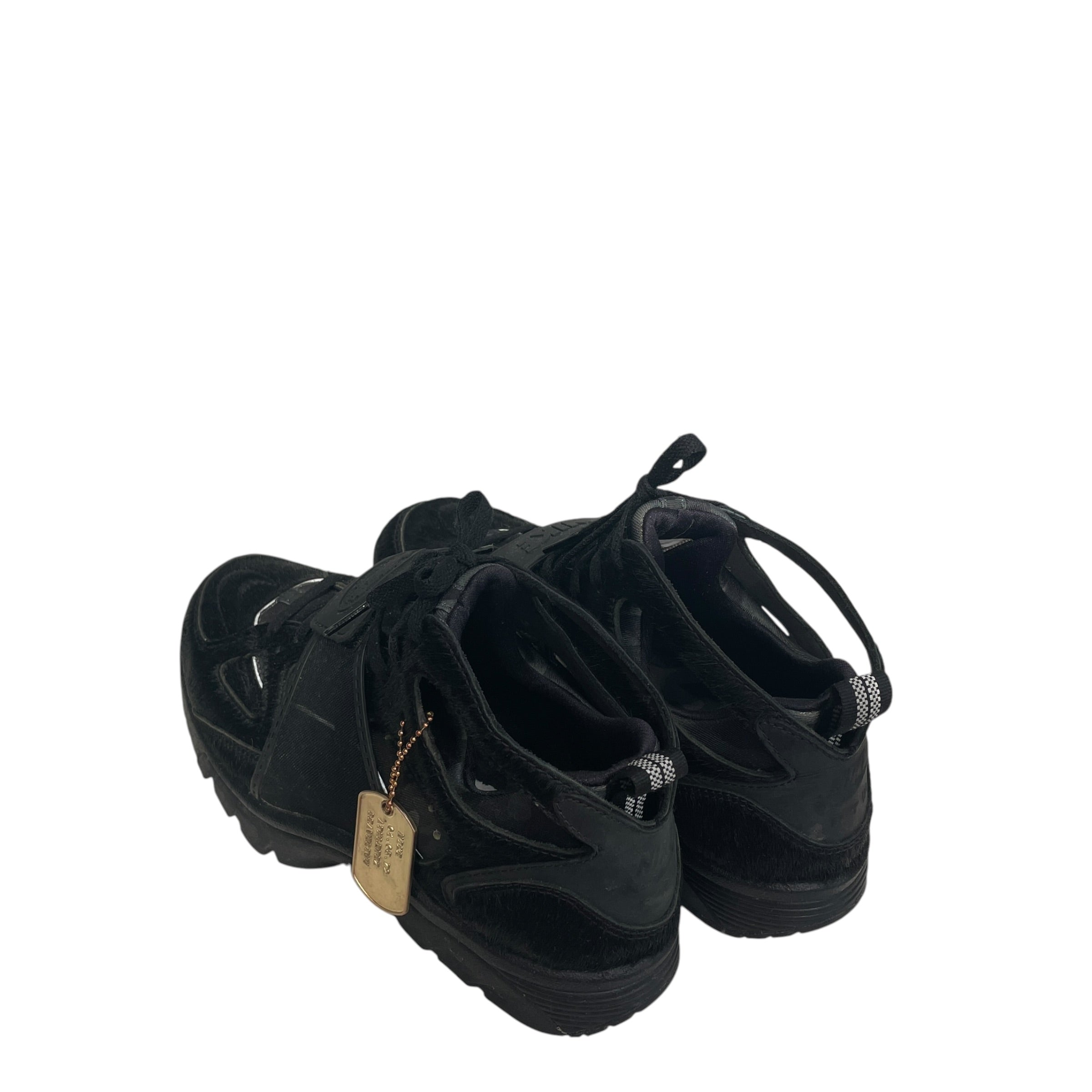 NIKE/Corteiz/Hi-Sneakers/US 9.5/BLK/PONY HAIR HURACHE view 2