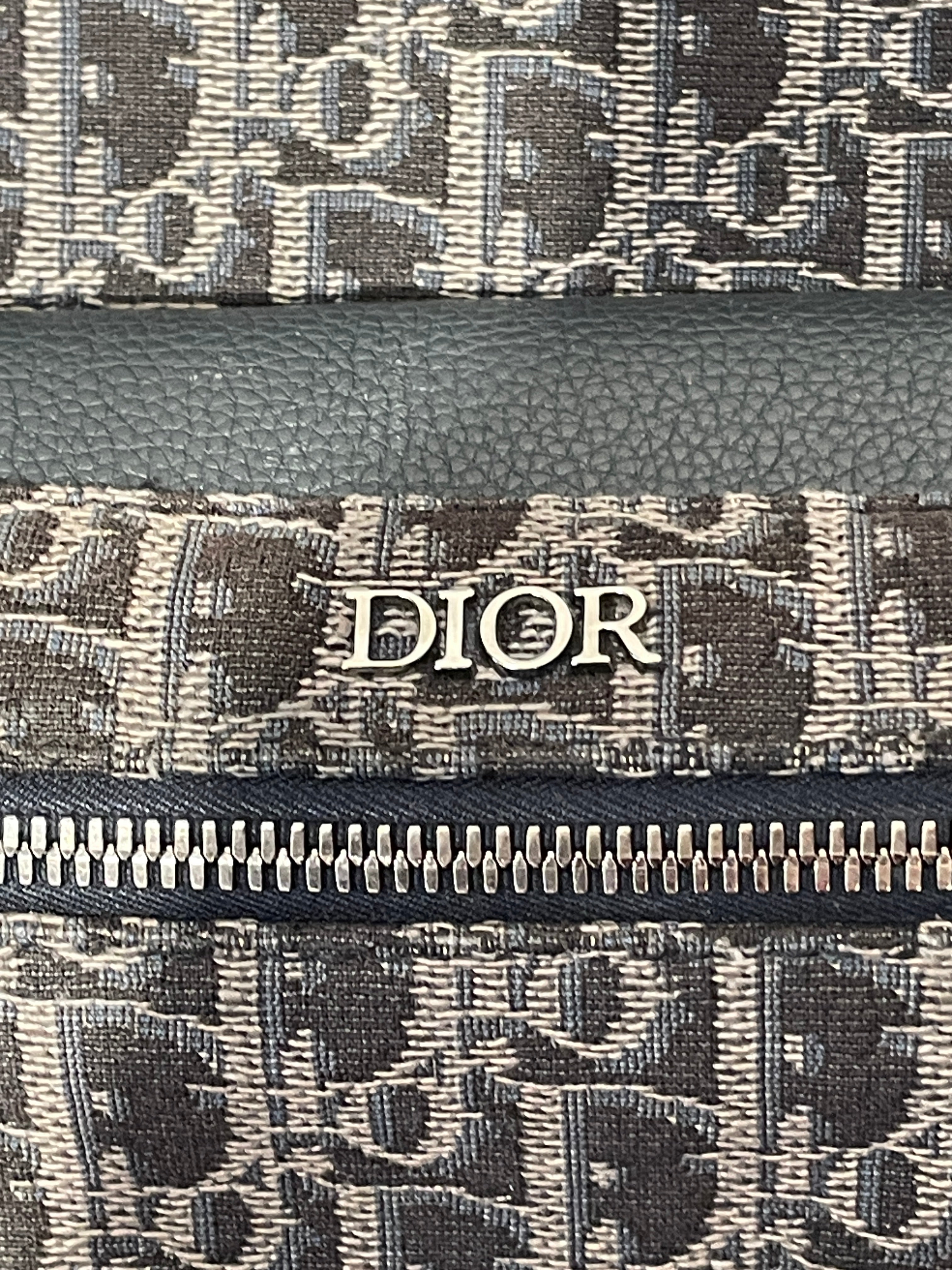 Christian Dior/Backpack/Monogram/Cotton/GRY/ view 6