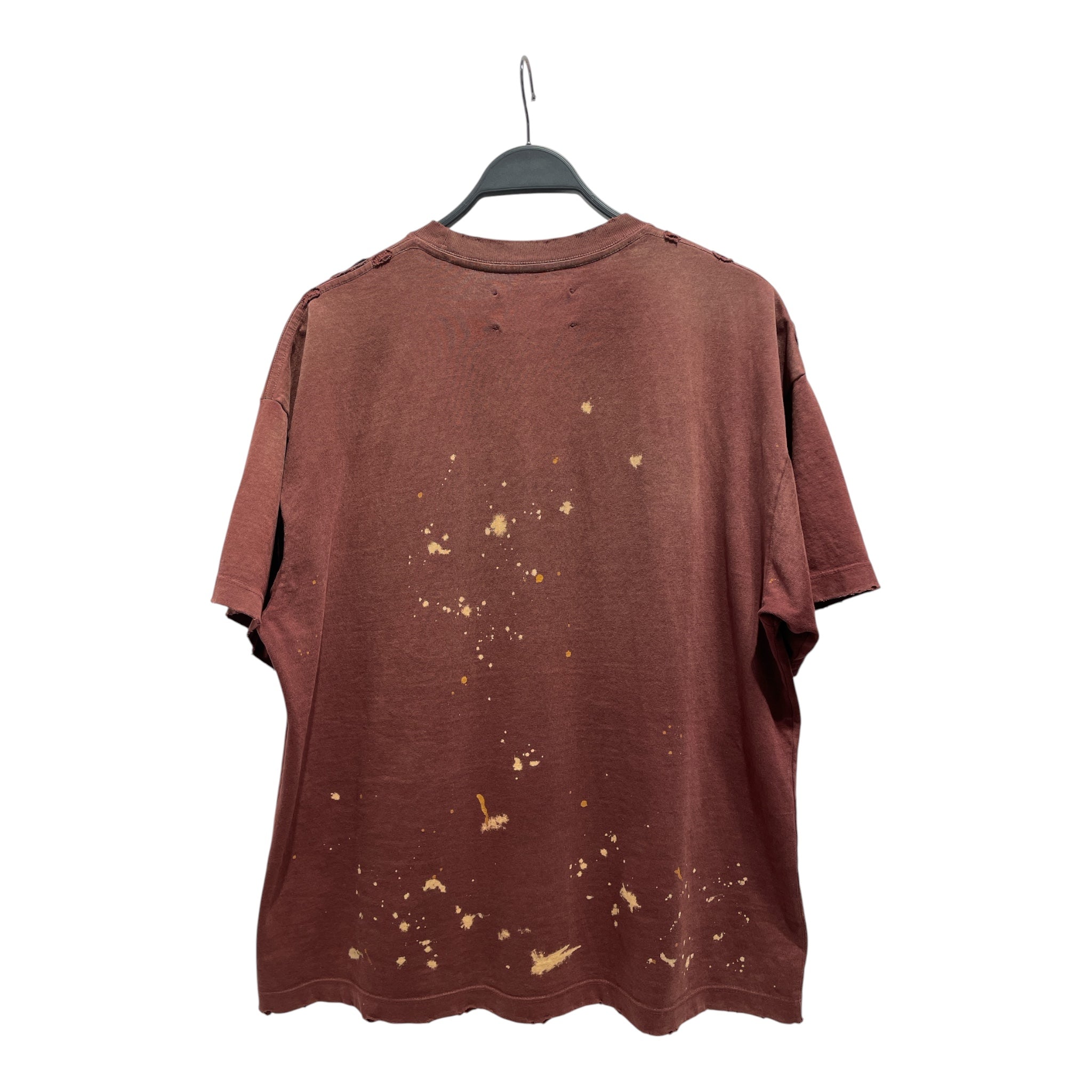 SATOSHI NAKAMOTO/T-Shirt/S/Cotton/BRD/All Over Print/DISTRESSED view 2