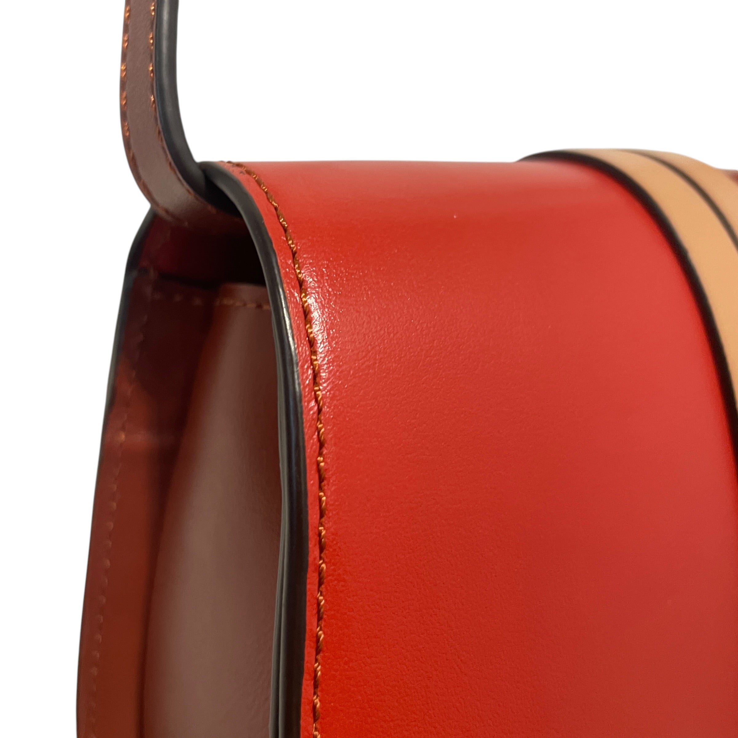 Chloe/Cross Body Bag/Leather/BRD/Alphabet Mini Saddle Bag view 6