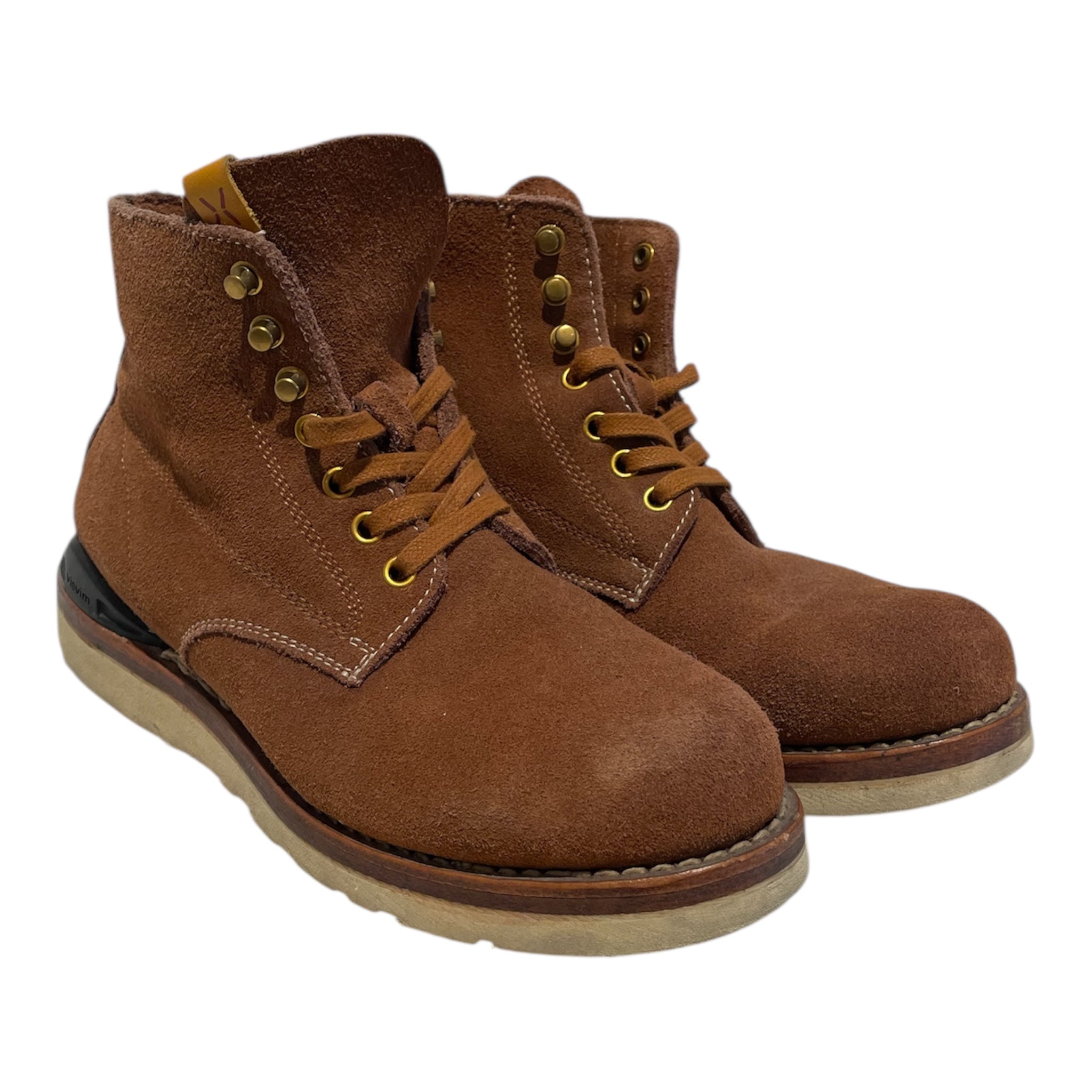 visvim/Boots/US 7/Cotton/BEG/thick heel view 1