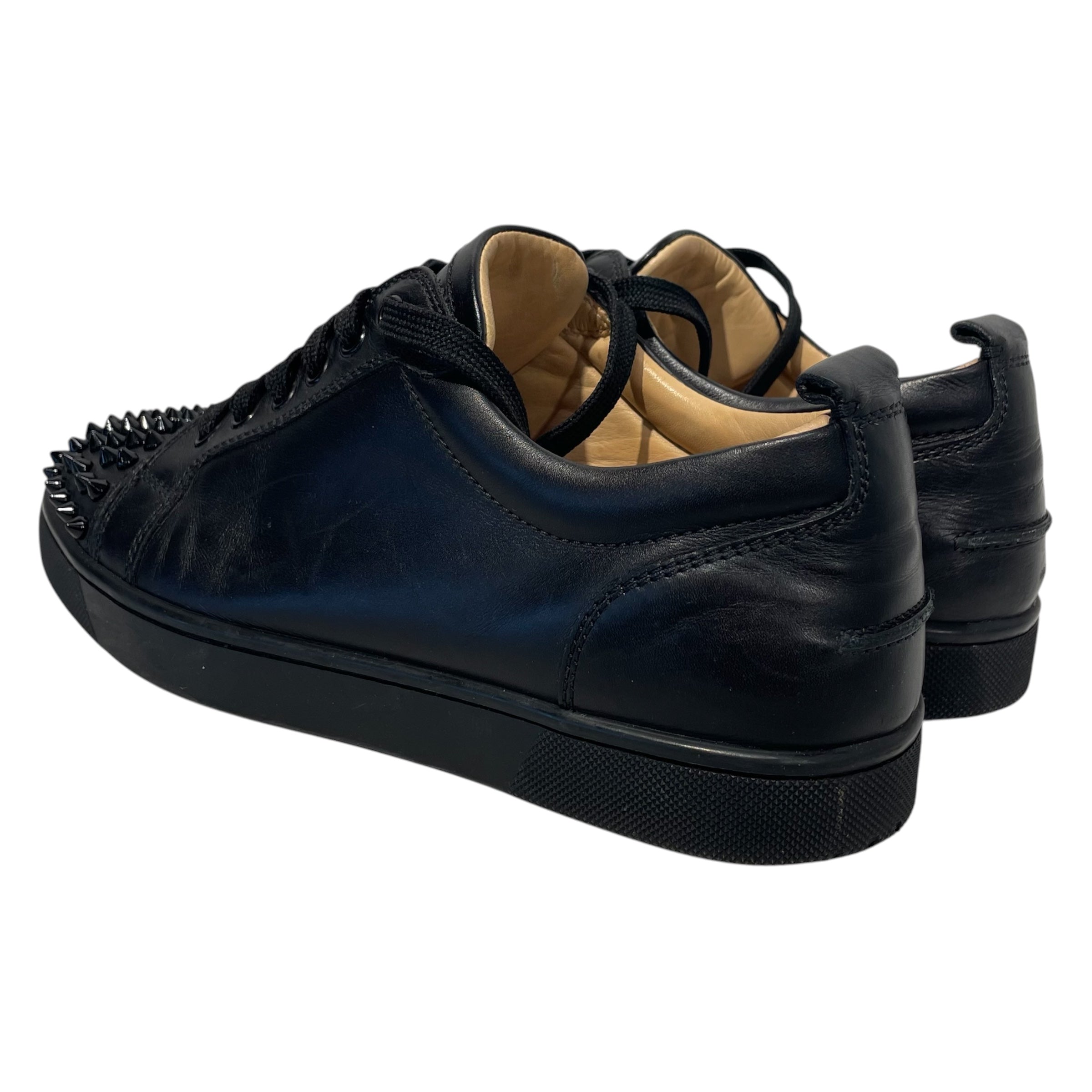 Christian Louboutin/Low-Sneakers/EU 40/Leather/BLK/ view 2