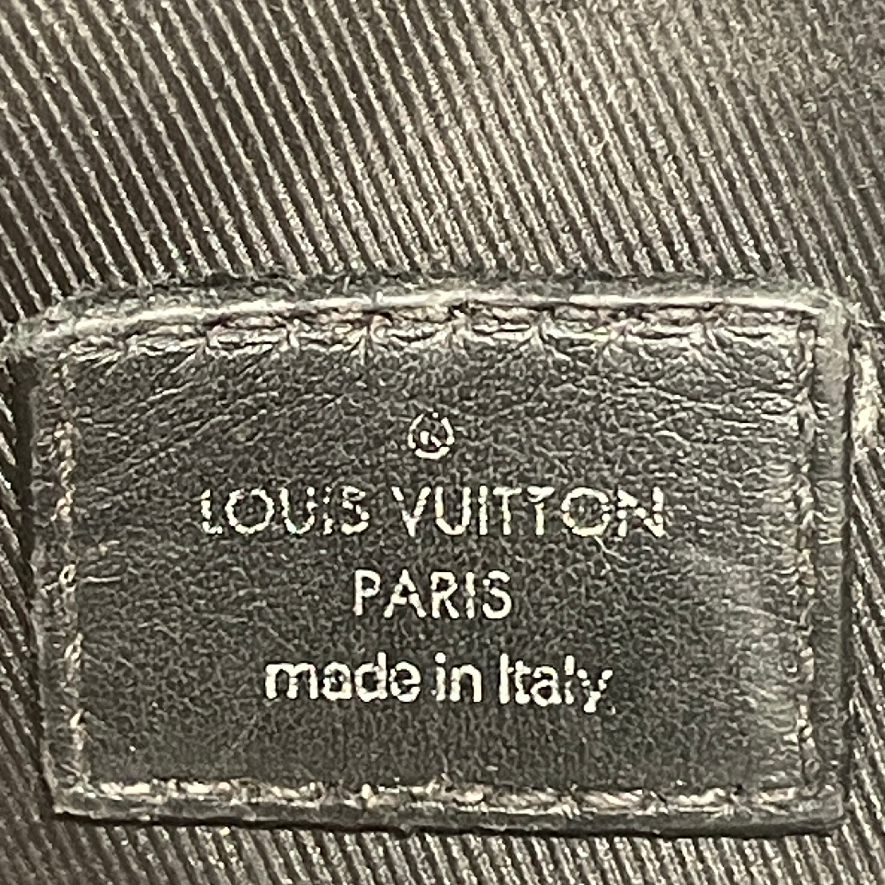 LOUIS VUITTON/Fanny Pack/Monogram/Leather/BLK/NANO BAG view 3