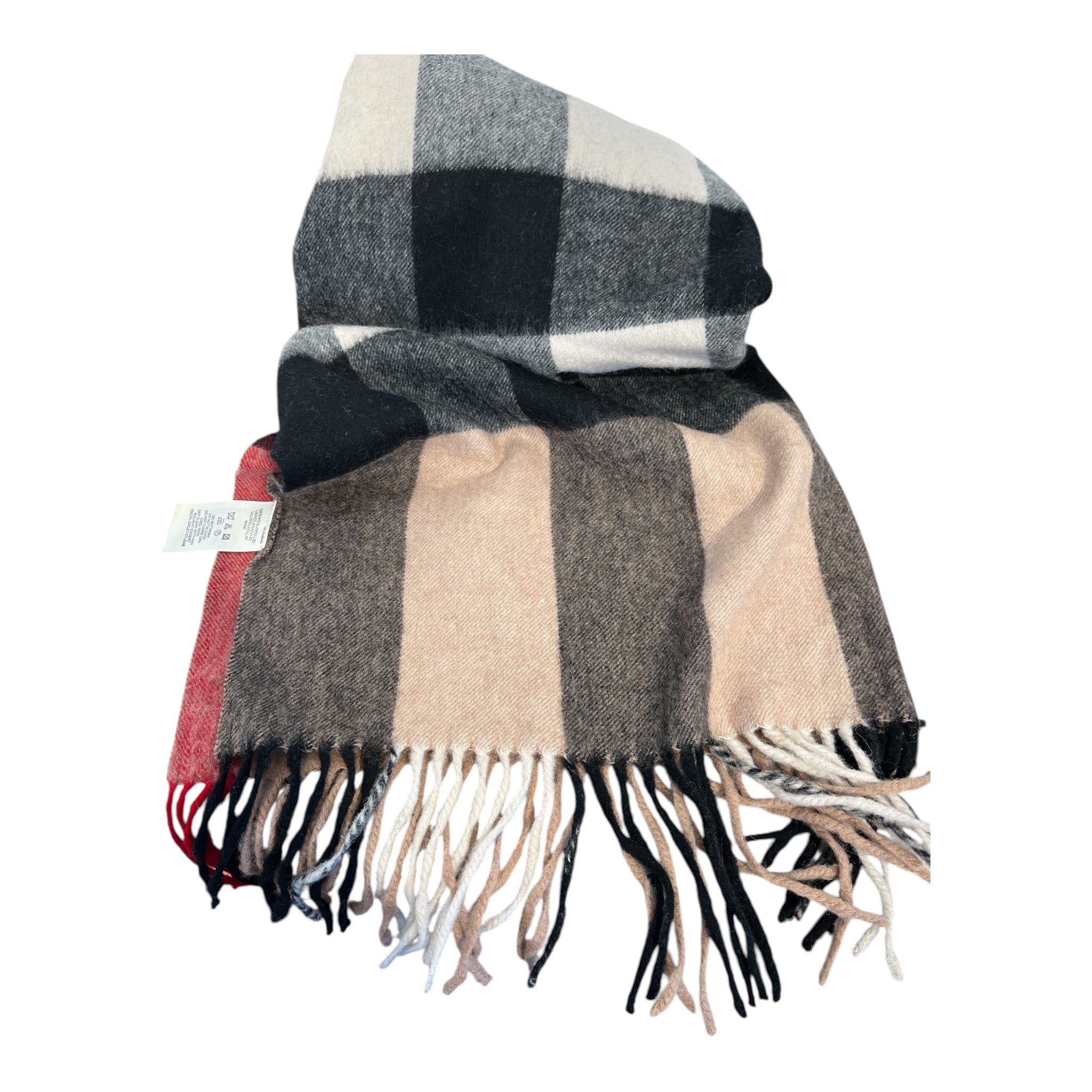 BURBERRY LONDON/Scarf/Plaid/Wool/MLT/L's/ view 4