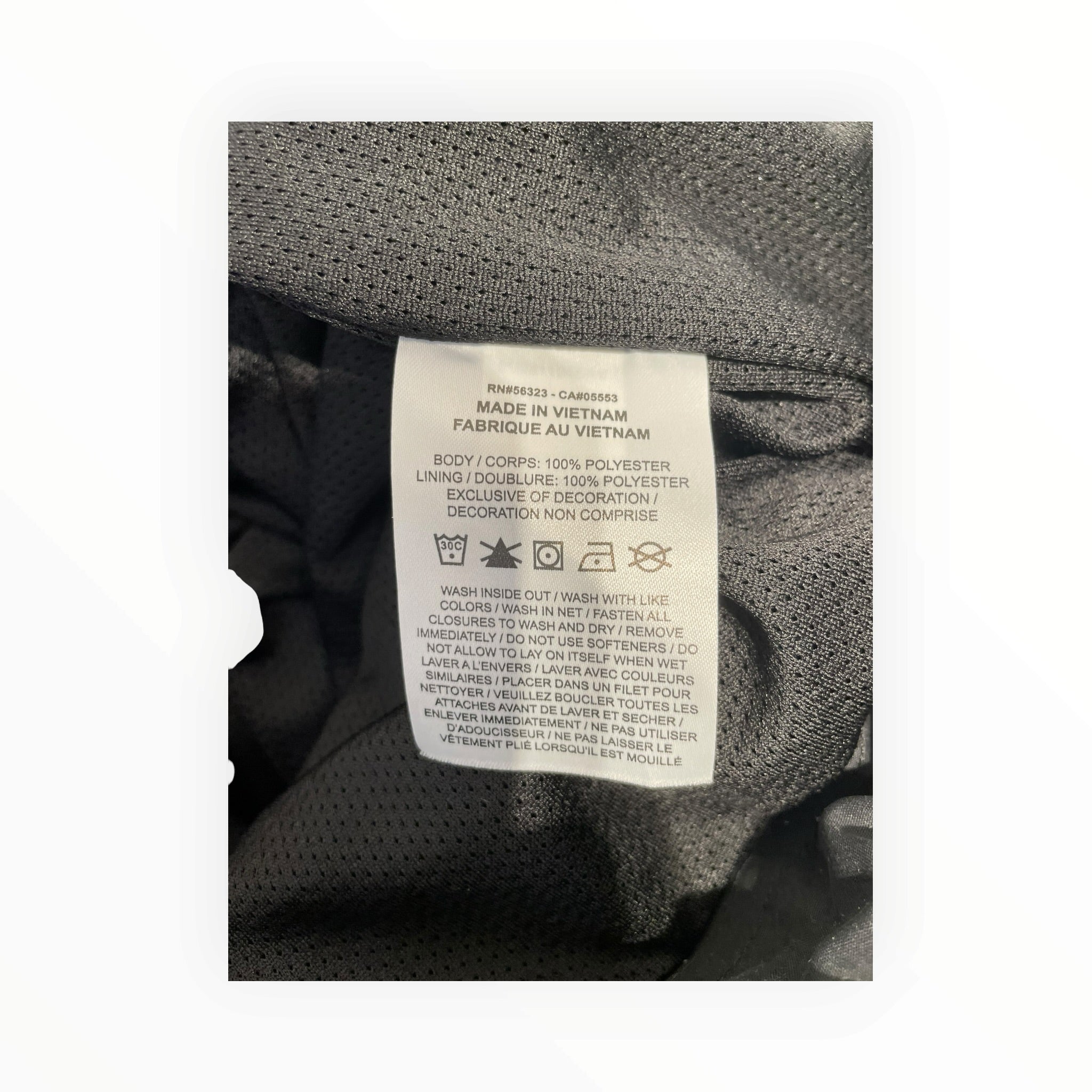 NIKE/Supreme/Jacket/L/Polyester/BLK/jordan supreme track jacket view 4