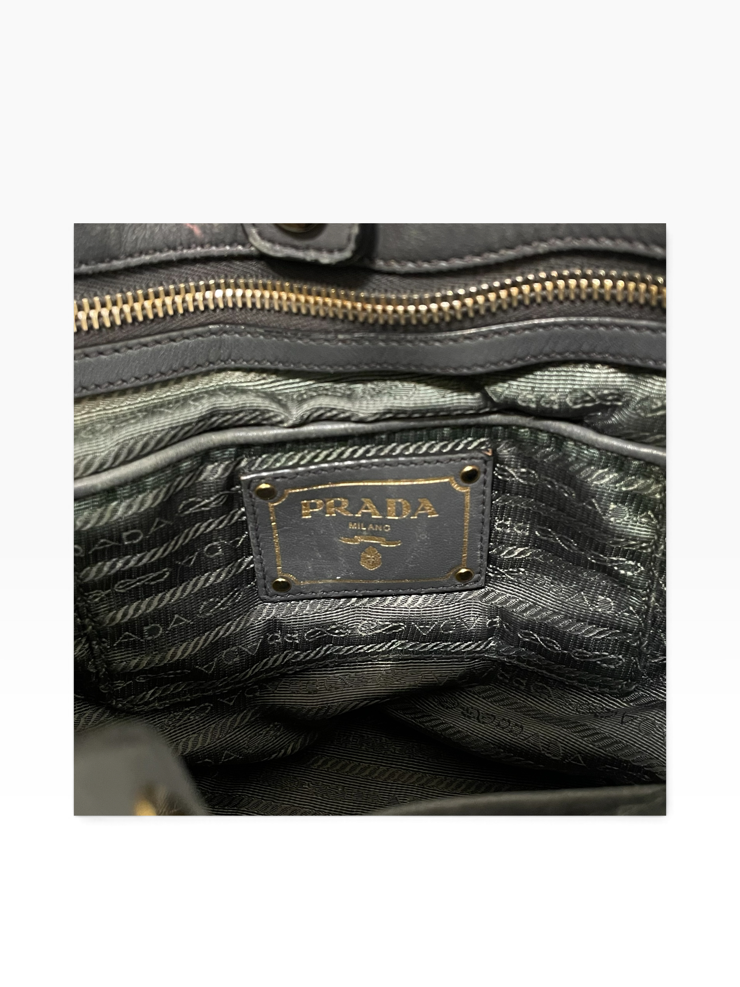 PRADA/Tote Bag/Nylon/GRY/TESSUTO TOTE view 8
