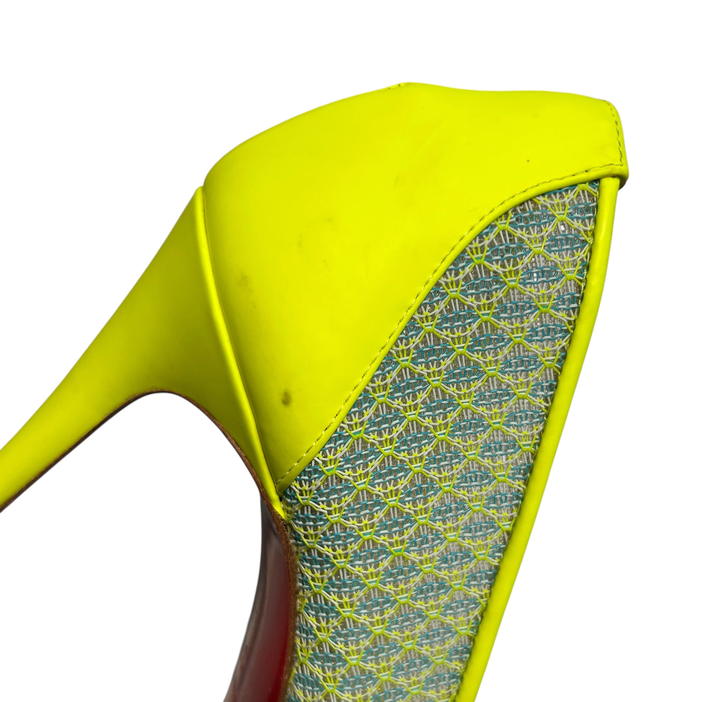 Christian Louboutin/Heels/EU 37/GRN/Follies Lace 100 view 5