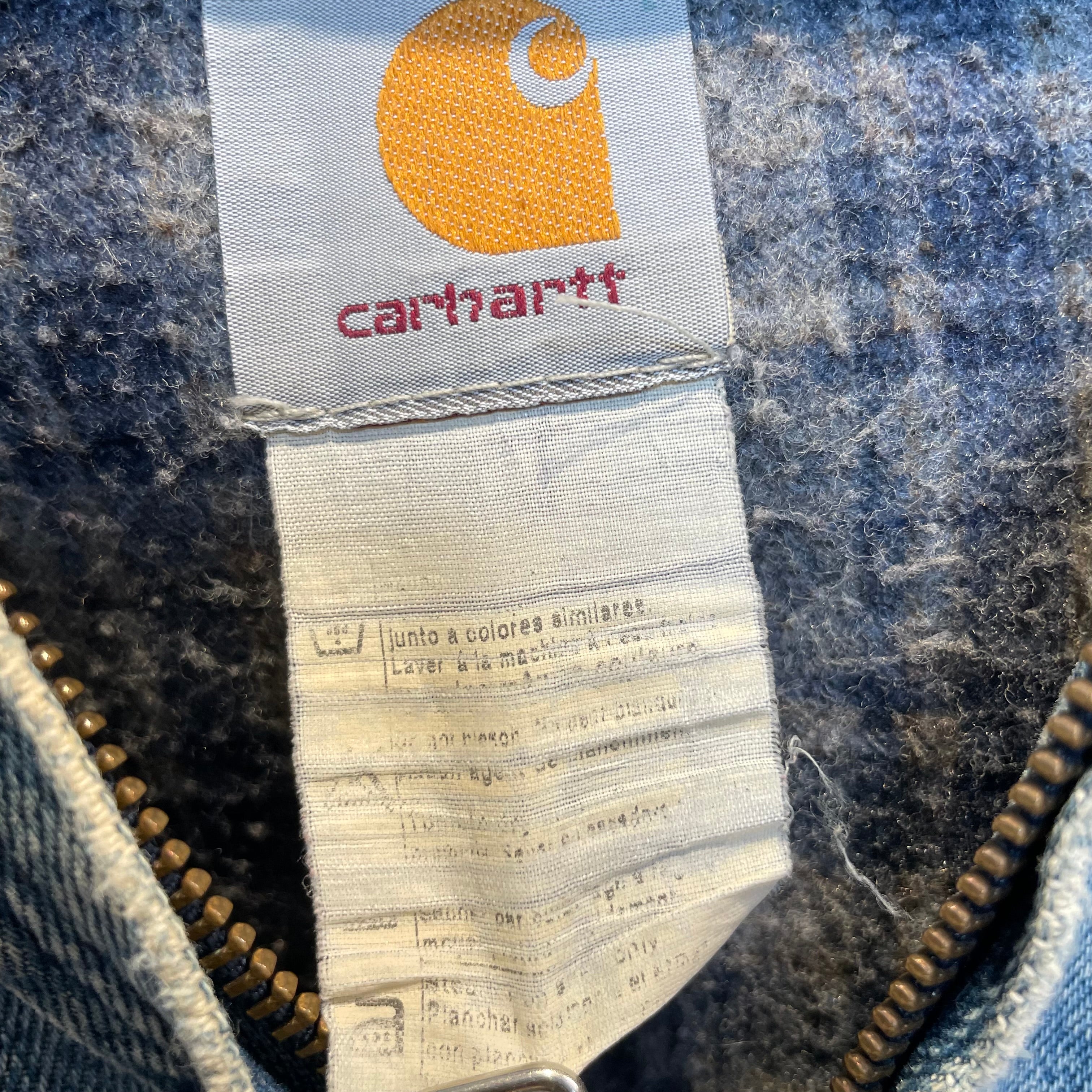Carhartt/Denim Jkt/Denim/BLU/HOODED DENIM WORK JACKET view 3