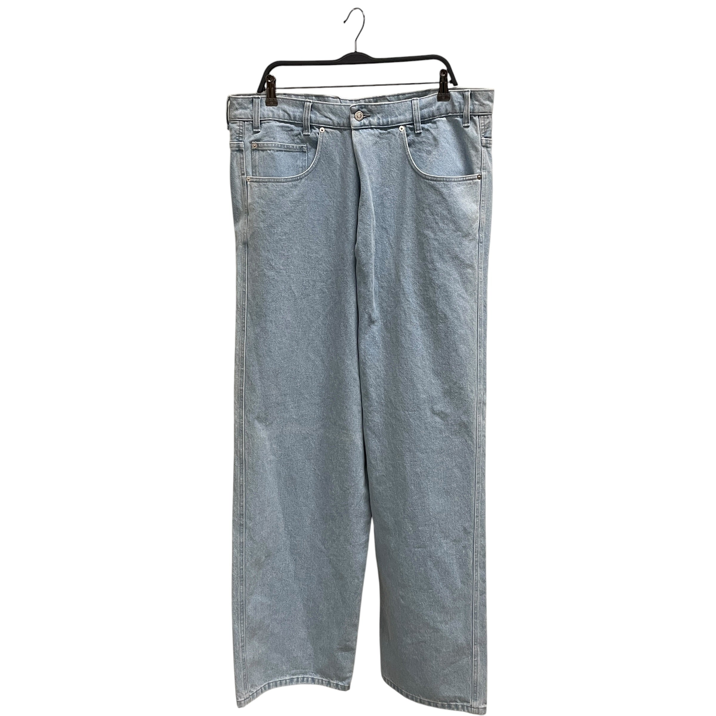 LU'U DAN/Straight Pants/38/Denim/BLU/WIDE LEG DENIM view 2