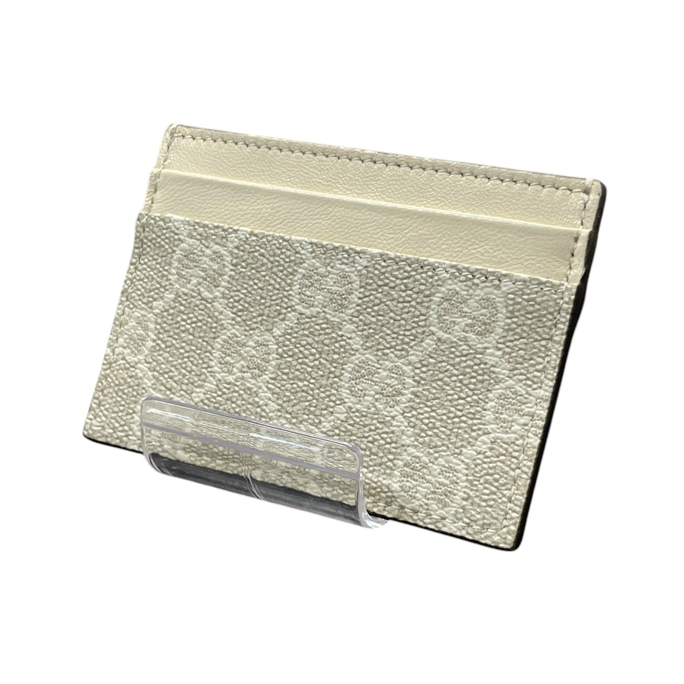 GUCCI/Wallet/All Over Print/Leather/GRY/L's/ view 1