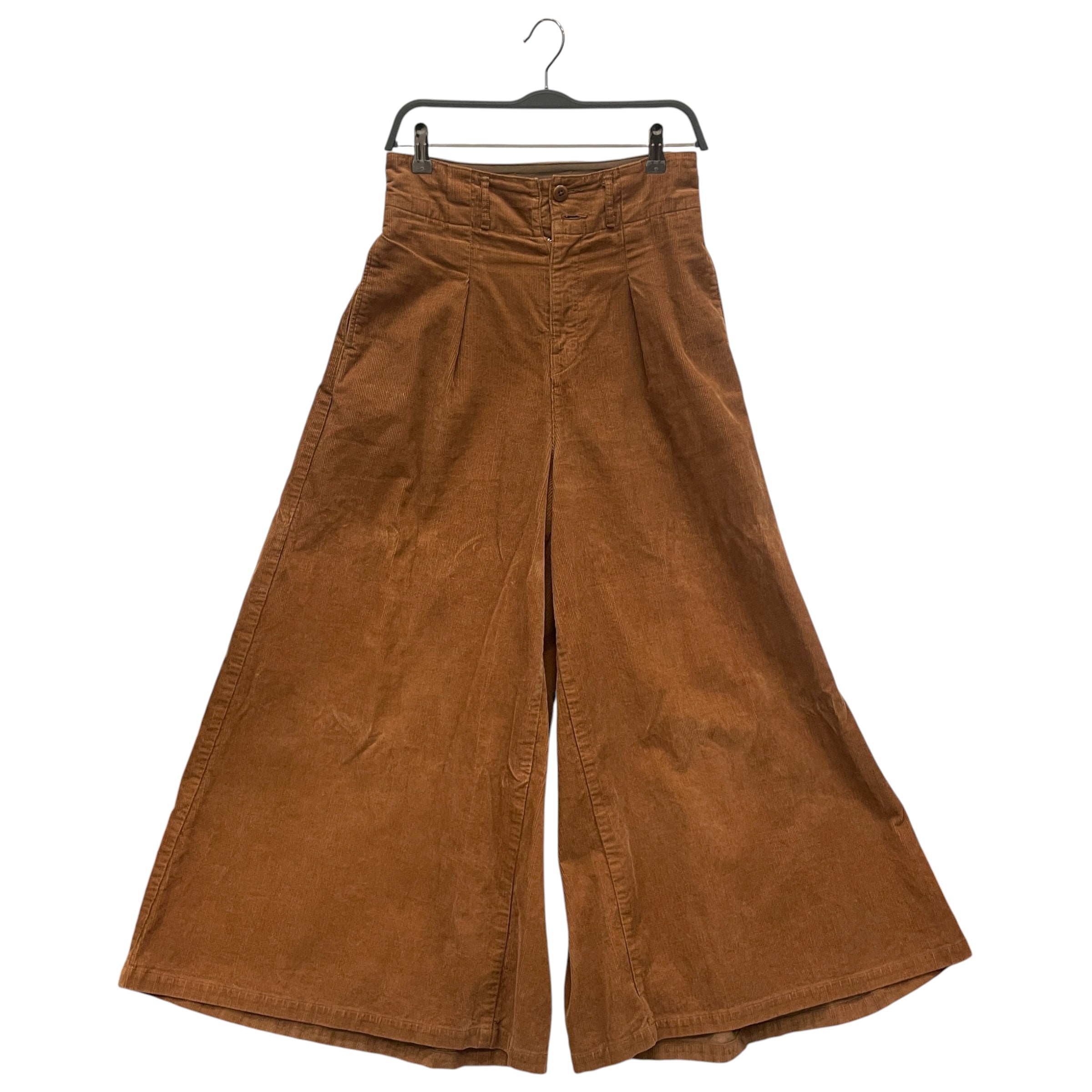 KAPITAL/Bottoms/1/Cotton/BRW/GAUCHO WIDE LEG PANT view 1