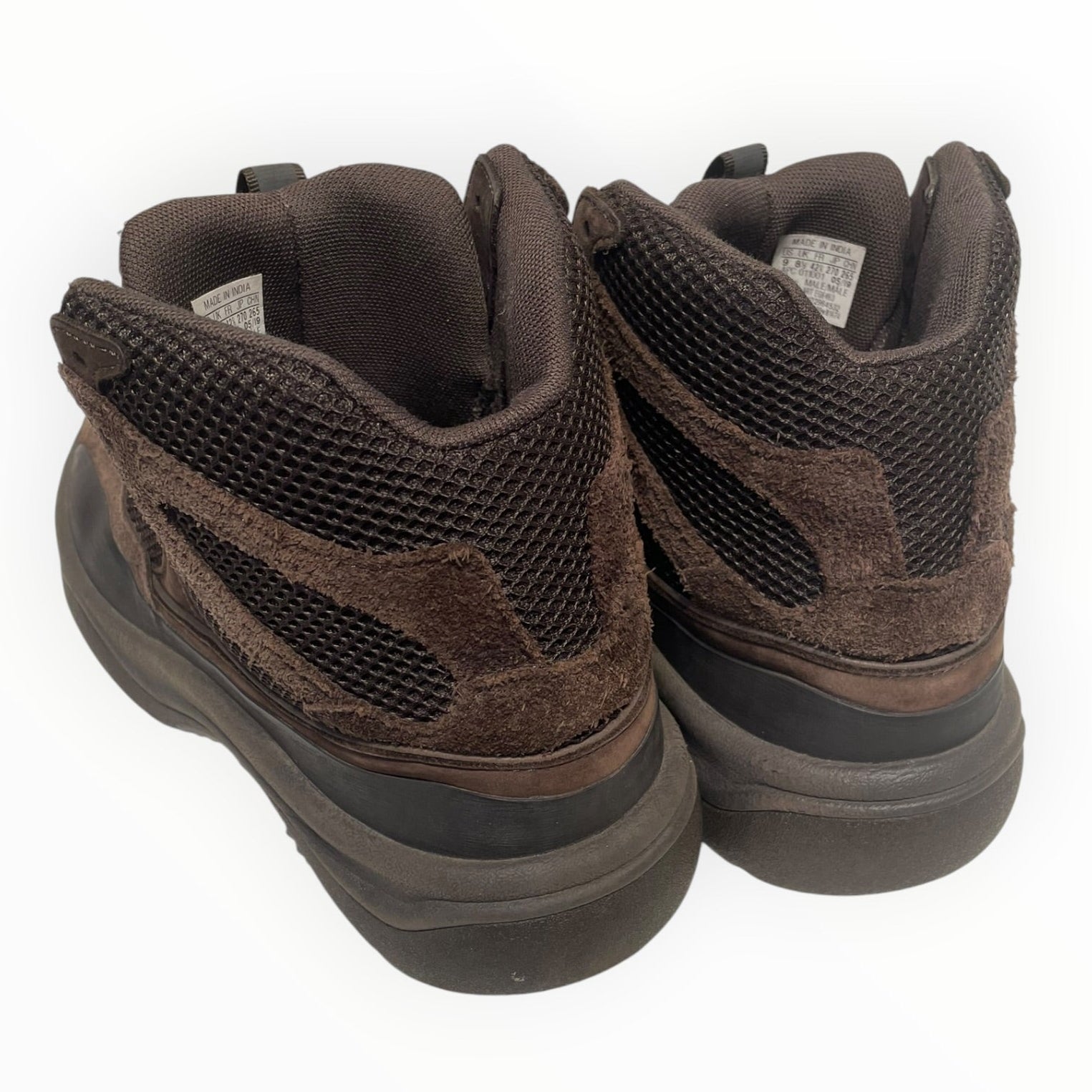 adidas/YEEZY/Lace Up Boots/US 9/Leather/BRW/Desert Boot Oil view 2
