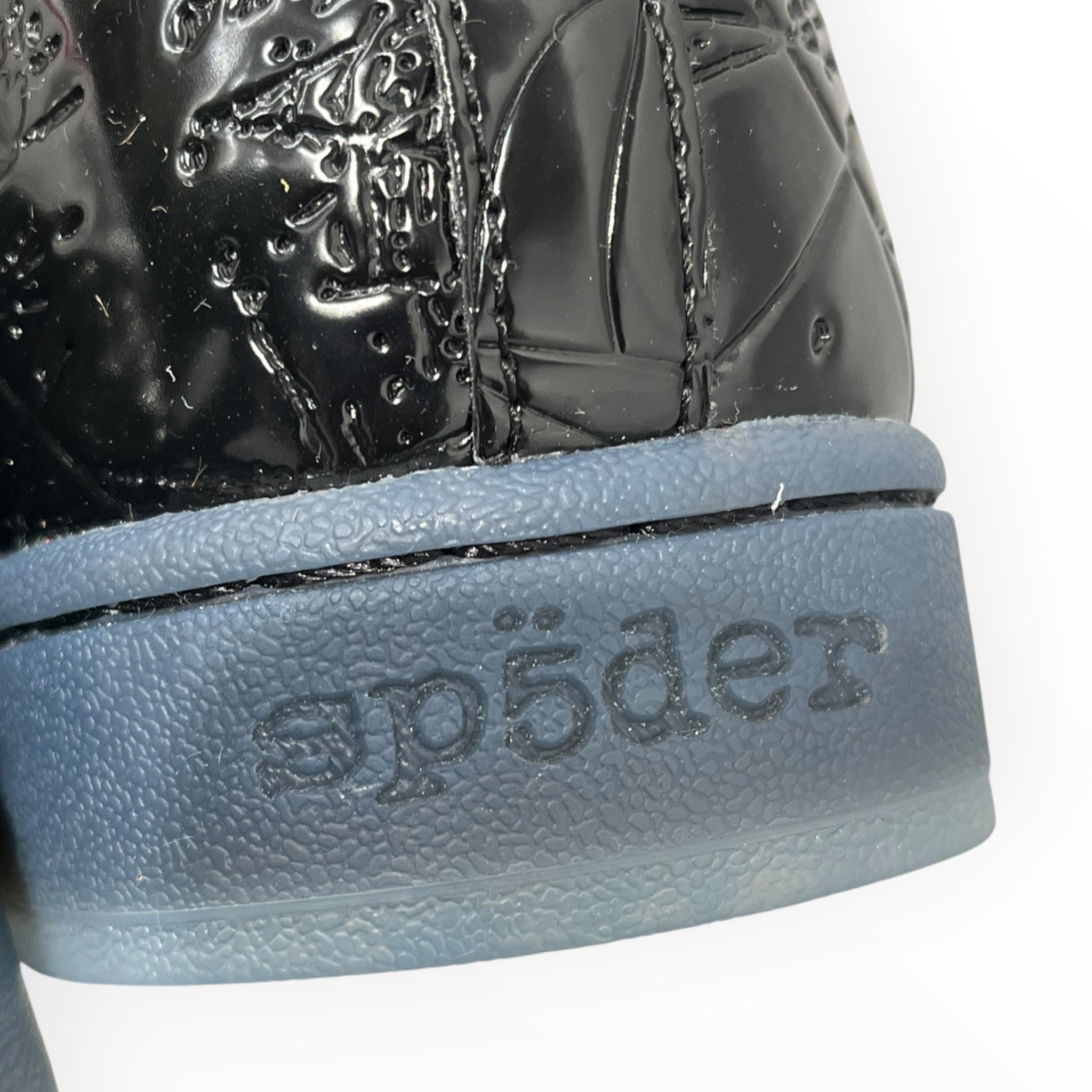 Sp5der/adidas/Low-Sneakers/US 12/BLK/blk patent leather view 7