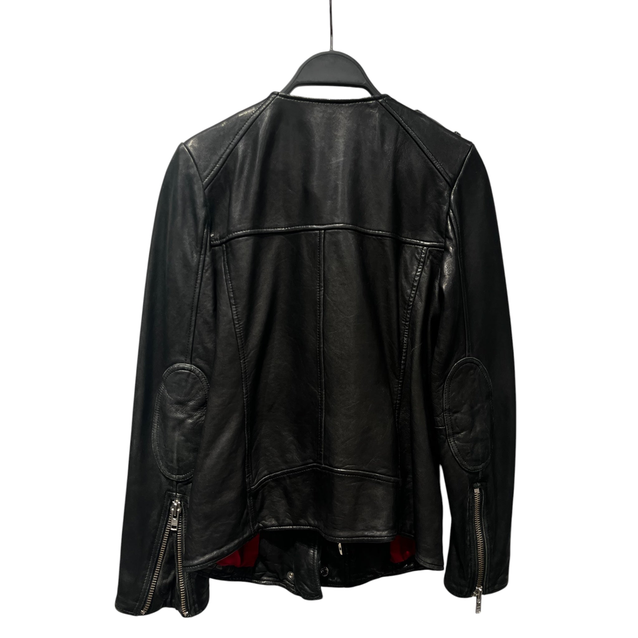 ISABEL MARANT ETOILE/Leather Jkt/34/Leather/BLK/Single Breasted/ view 2