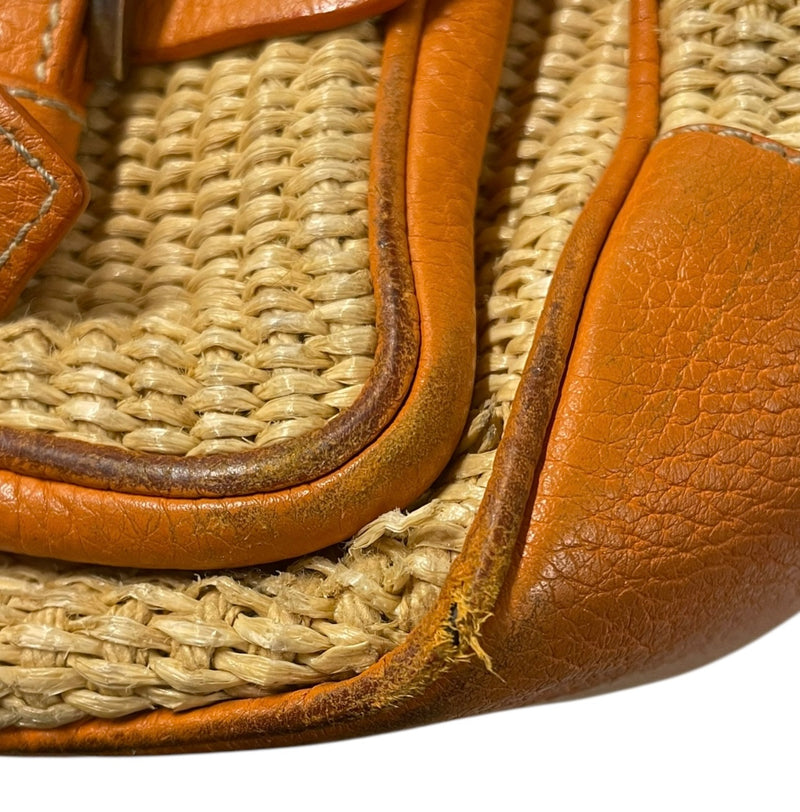 PRADA/Hand Bag/Leather/ORN/129
