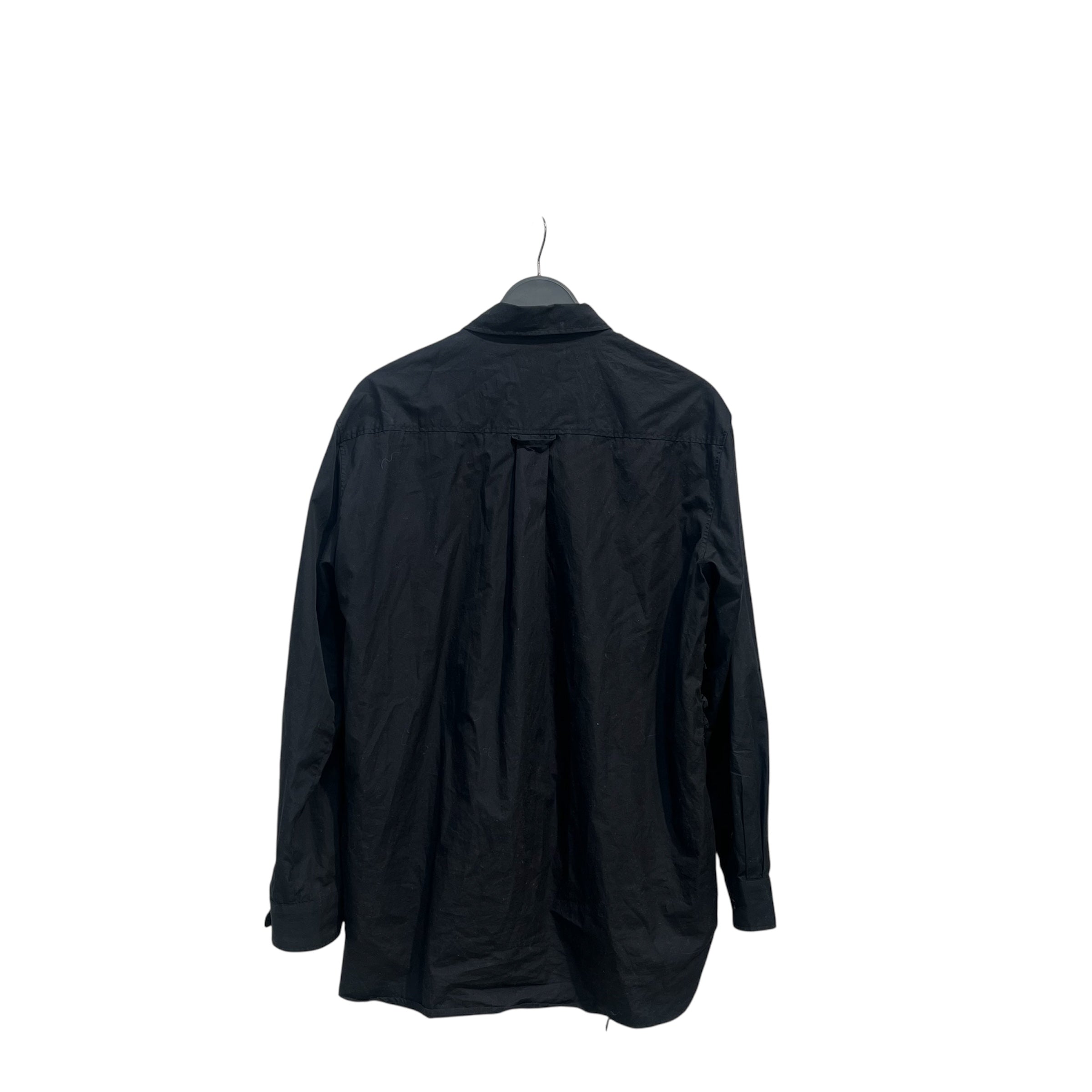 SIMONE ROCHA/LS Shirt/S/Cotton/BLK/CORSET LACE LS SHIRT view 2