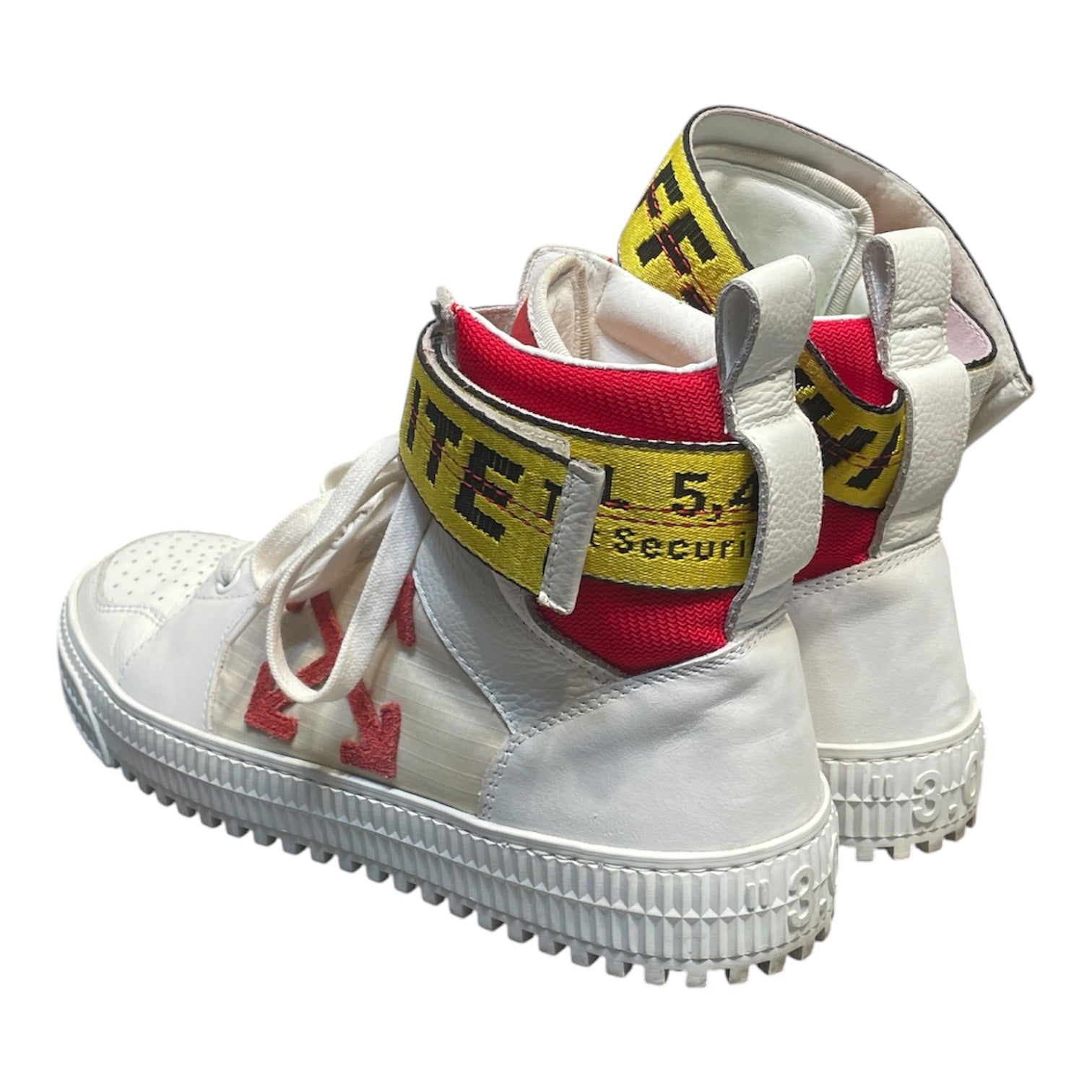 OFF-WHITE/Hi-Sneakers/EU 39/WHT/HI-Top Industrial view 2