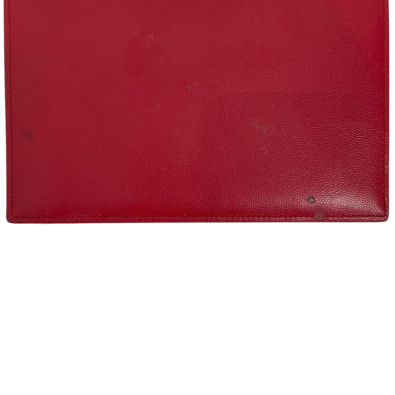 YVES SAINT LAURENT/Pouch/Leather/RED/Uptown Pouch