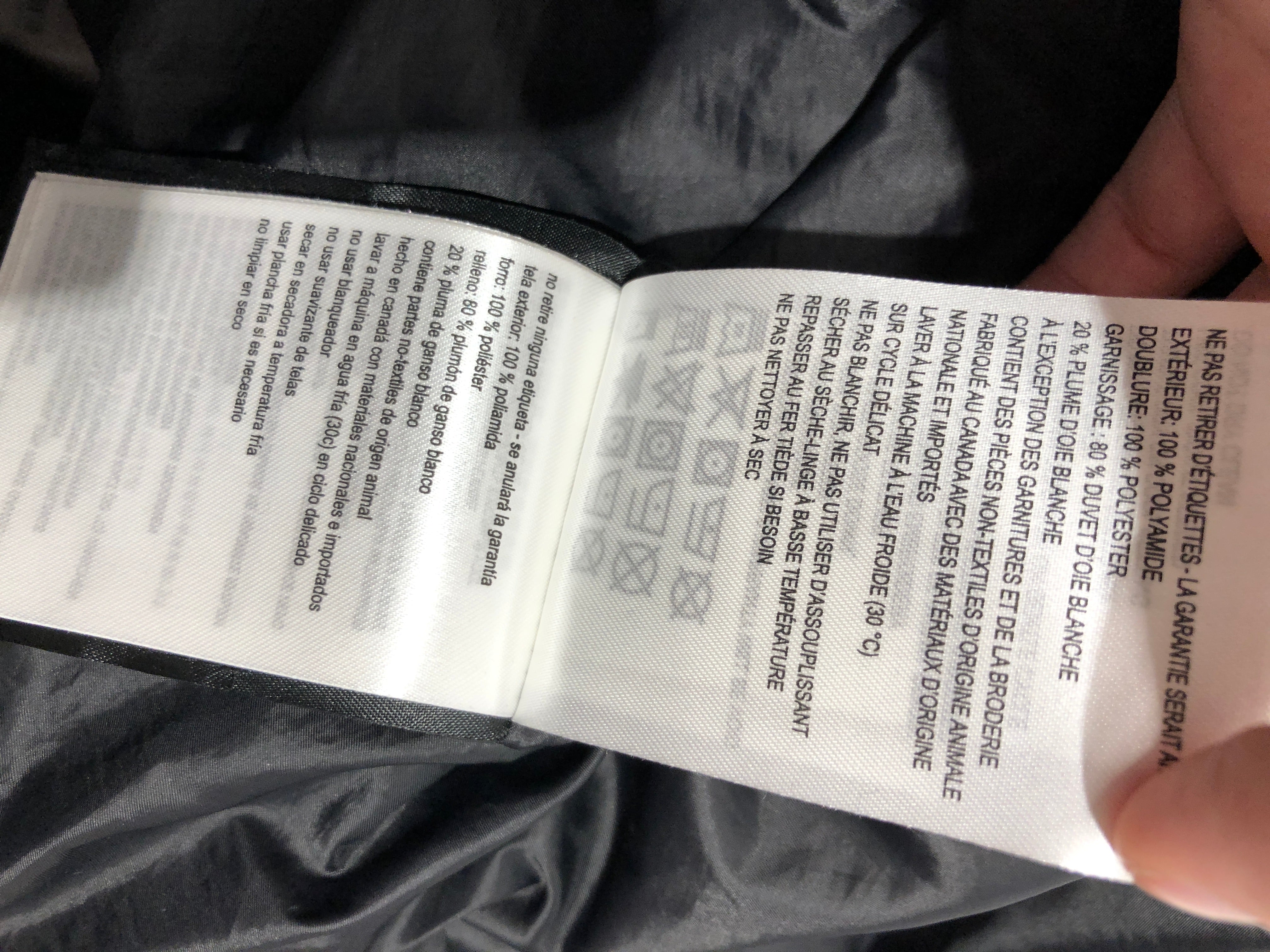 CANADA GOOSE/Coat/S/Polyester/SLV/Single Breasted/Canada Goose Ellison Jacket view 8