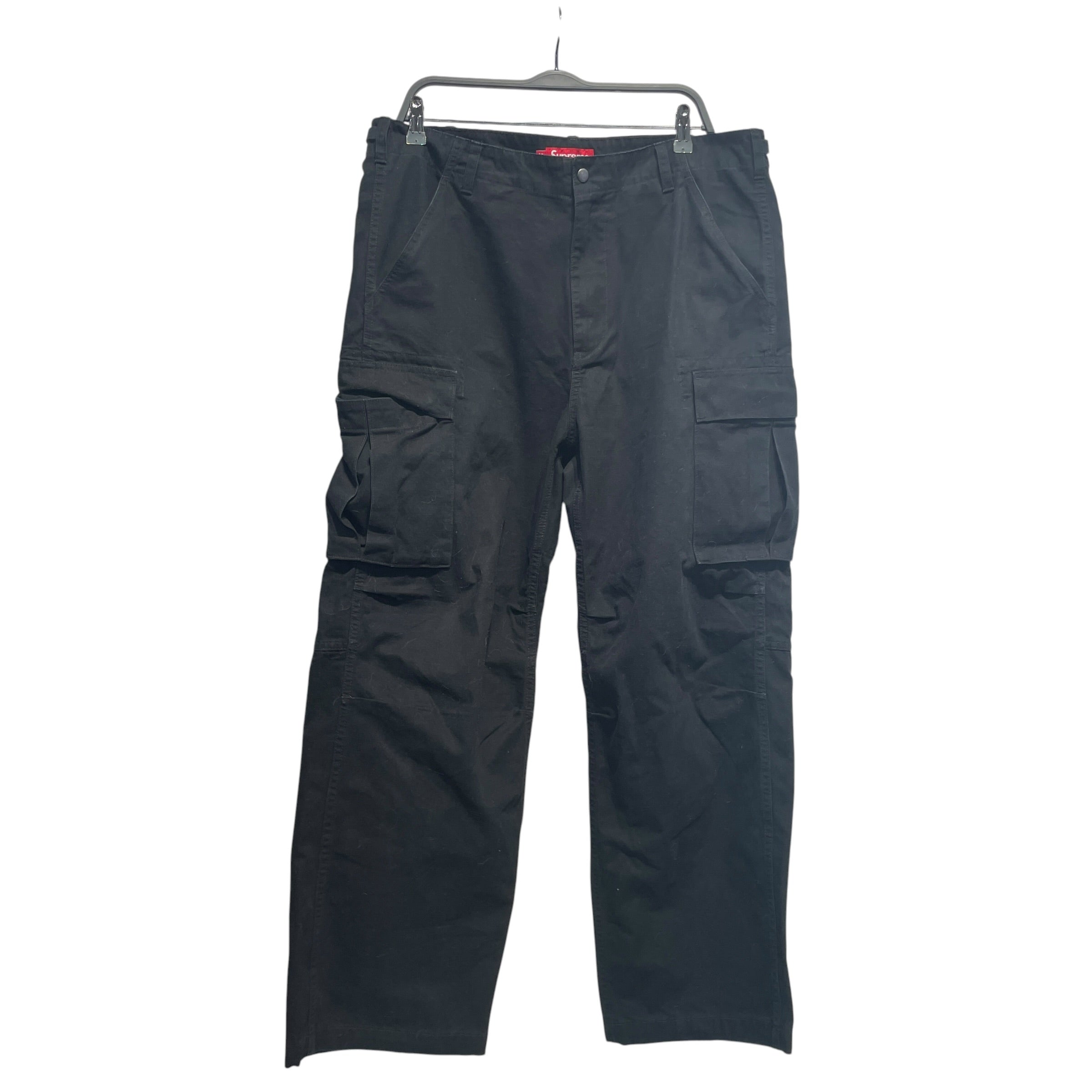 Supreme/Straight Pants/34/Cotton/BLK/CARGO view 1