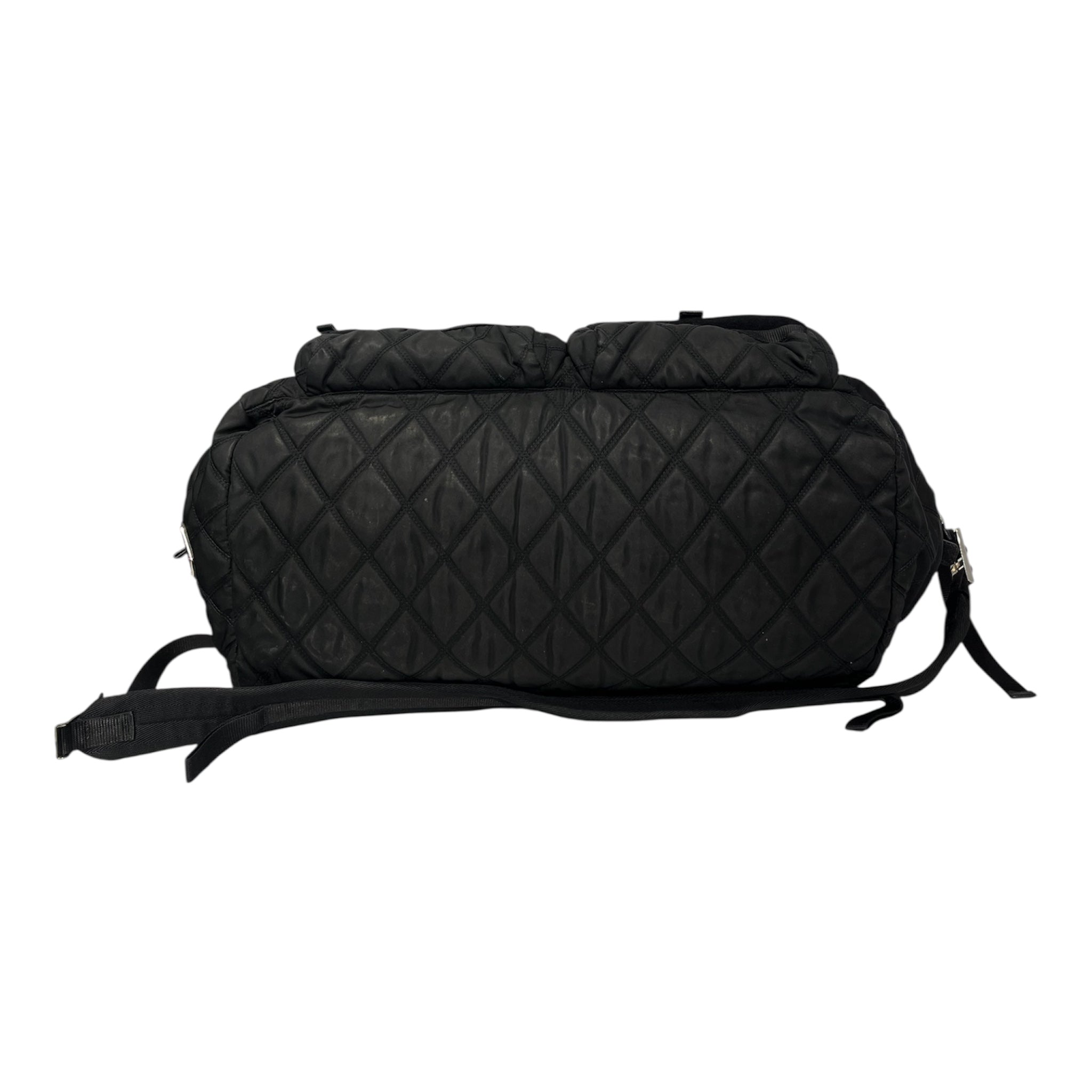 PRADA/Luggage/Nylon/BLK/QUILTED FRONT POCKETS view 3