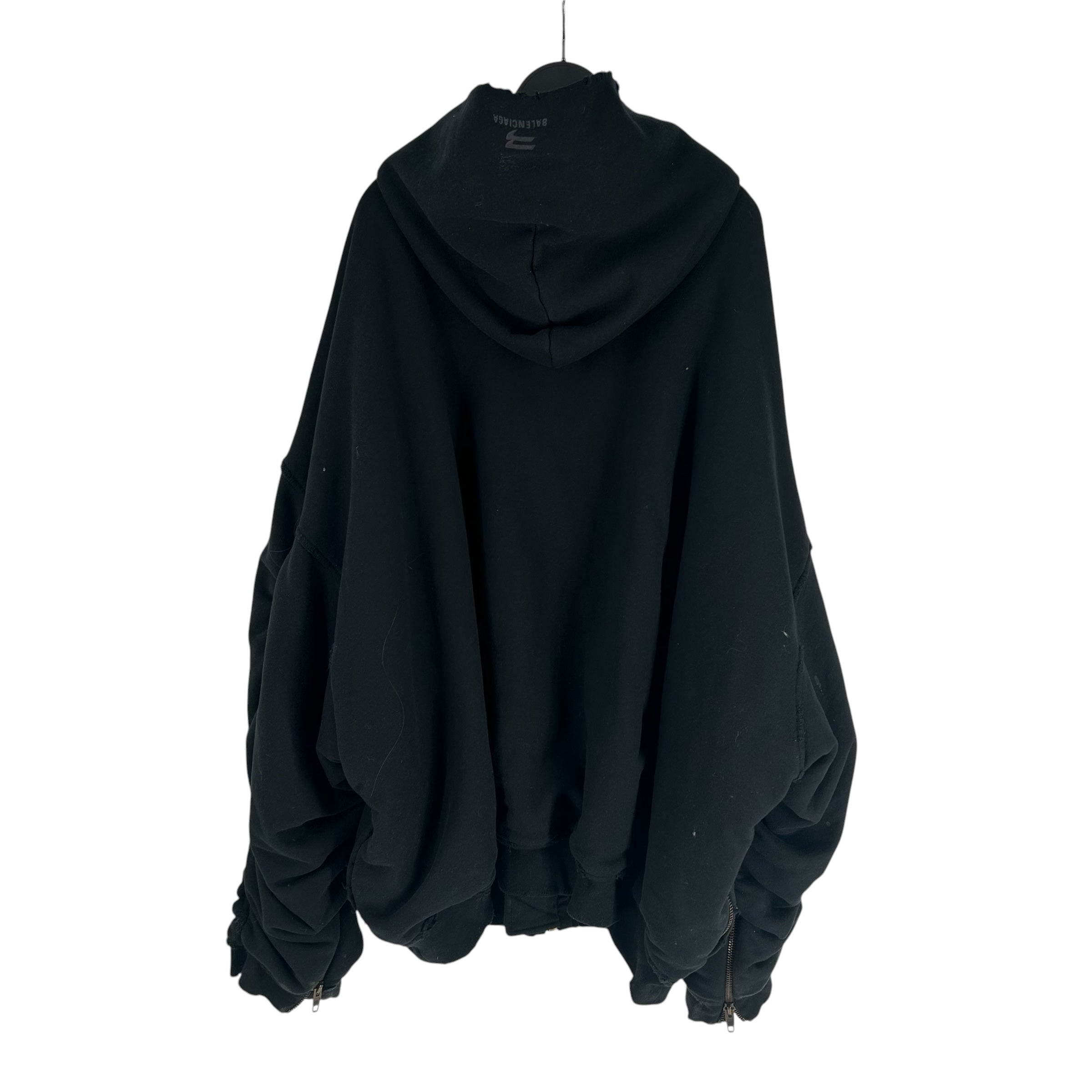 BALENCIAGA/Flight Jkt/XL/Cotton/BLK/JP57 2022 01279 view 2