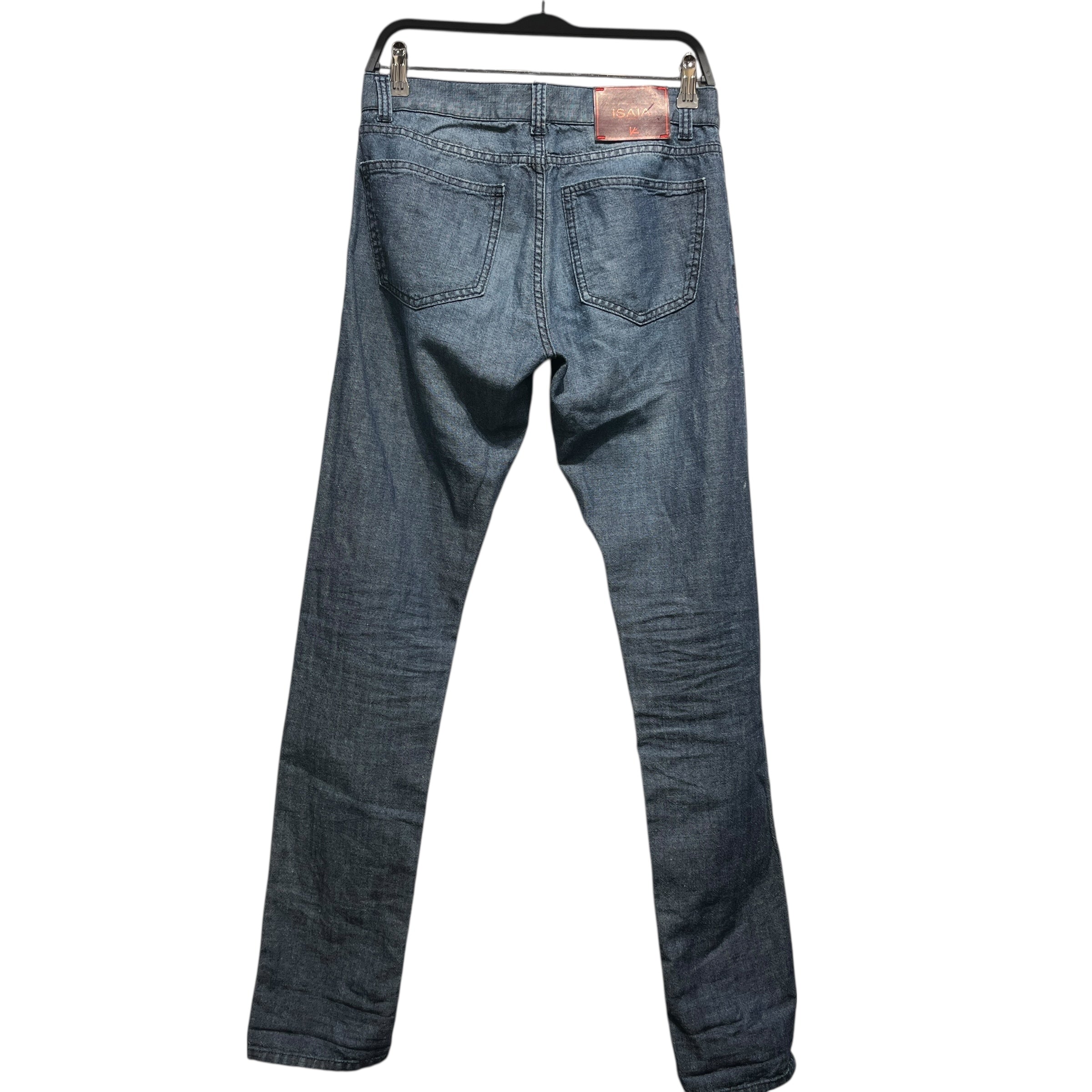 ISAIA/Skinny Pants/46/Denim/IDG/self edge twill denim view 2