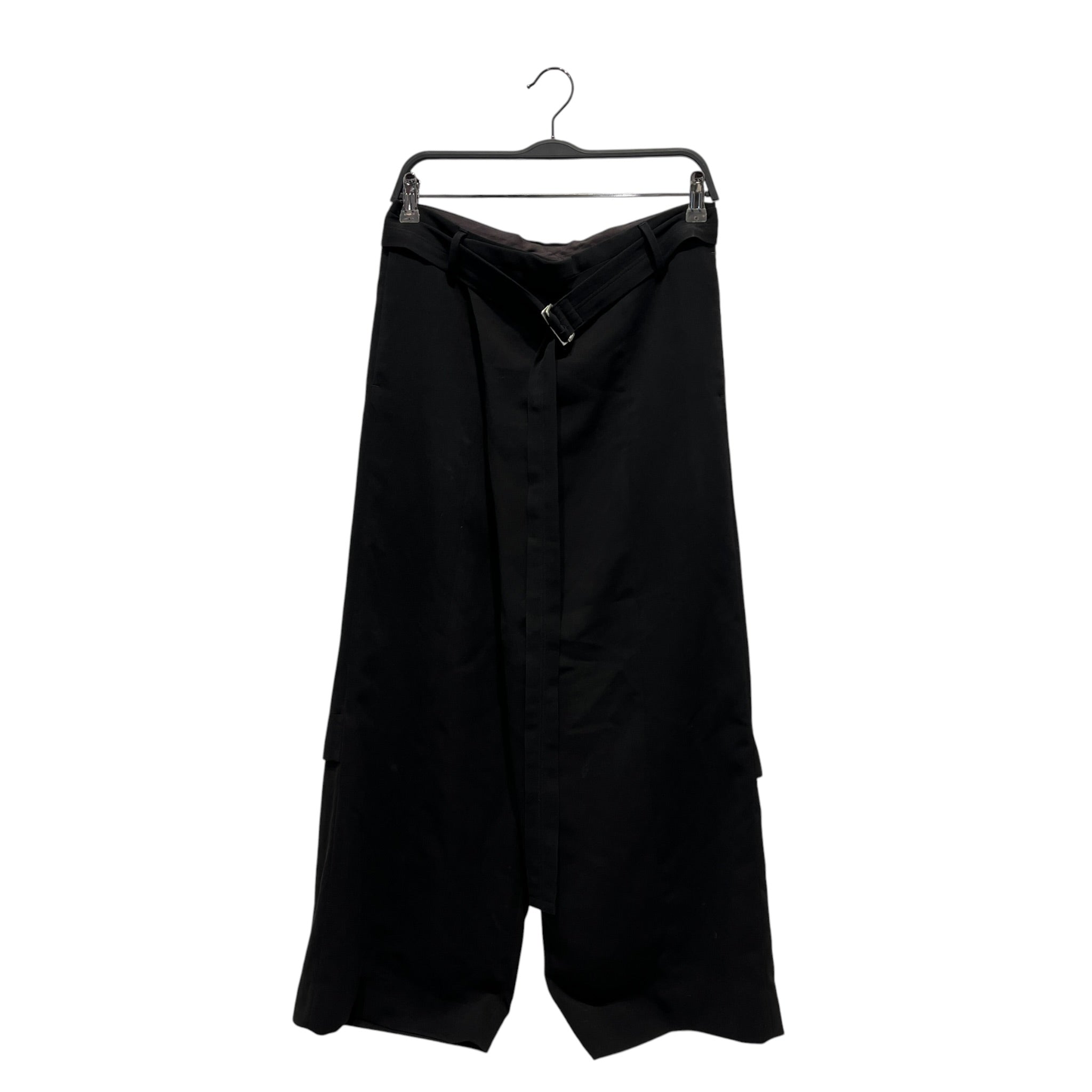 MA JULIUS/Pants/2/Nylon/BLK/wide leg slacks view 1