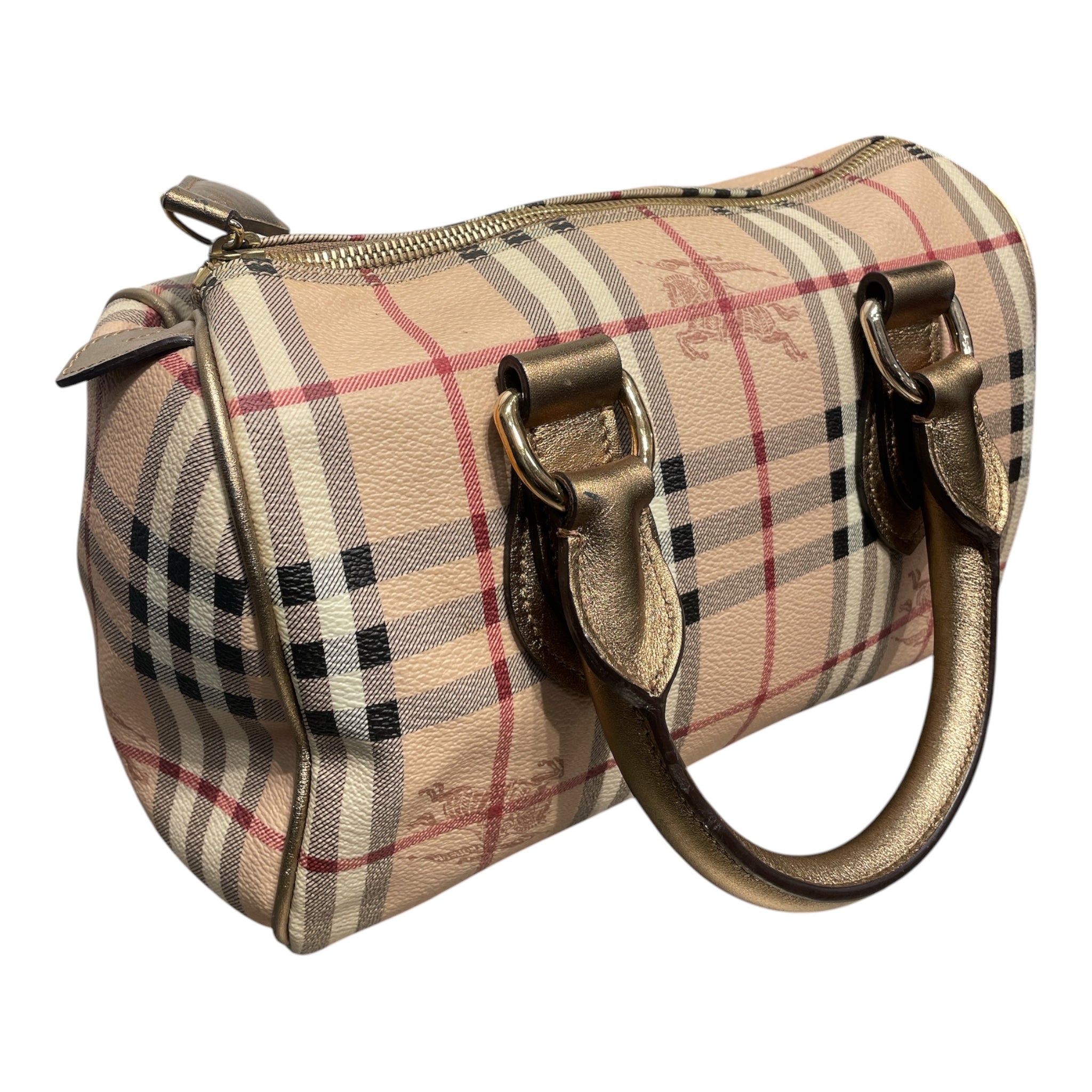 BURBERRY/Bag/BEG/HAYMARKET BOWLING BAG view 3