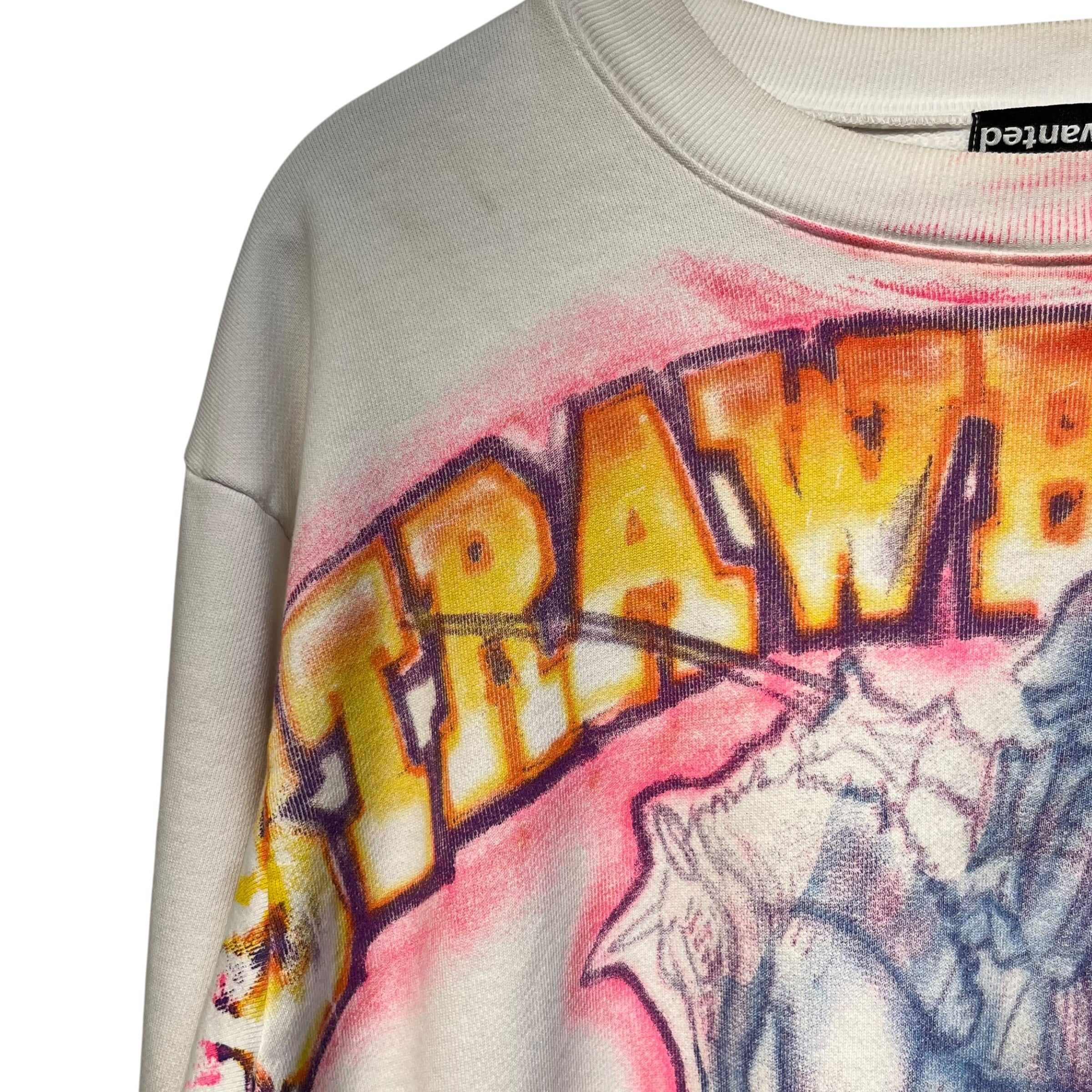 STRAWBERRY MANSION/Sweatshirt/S/Cotton/WHT/ view 3