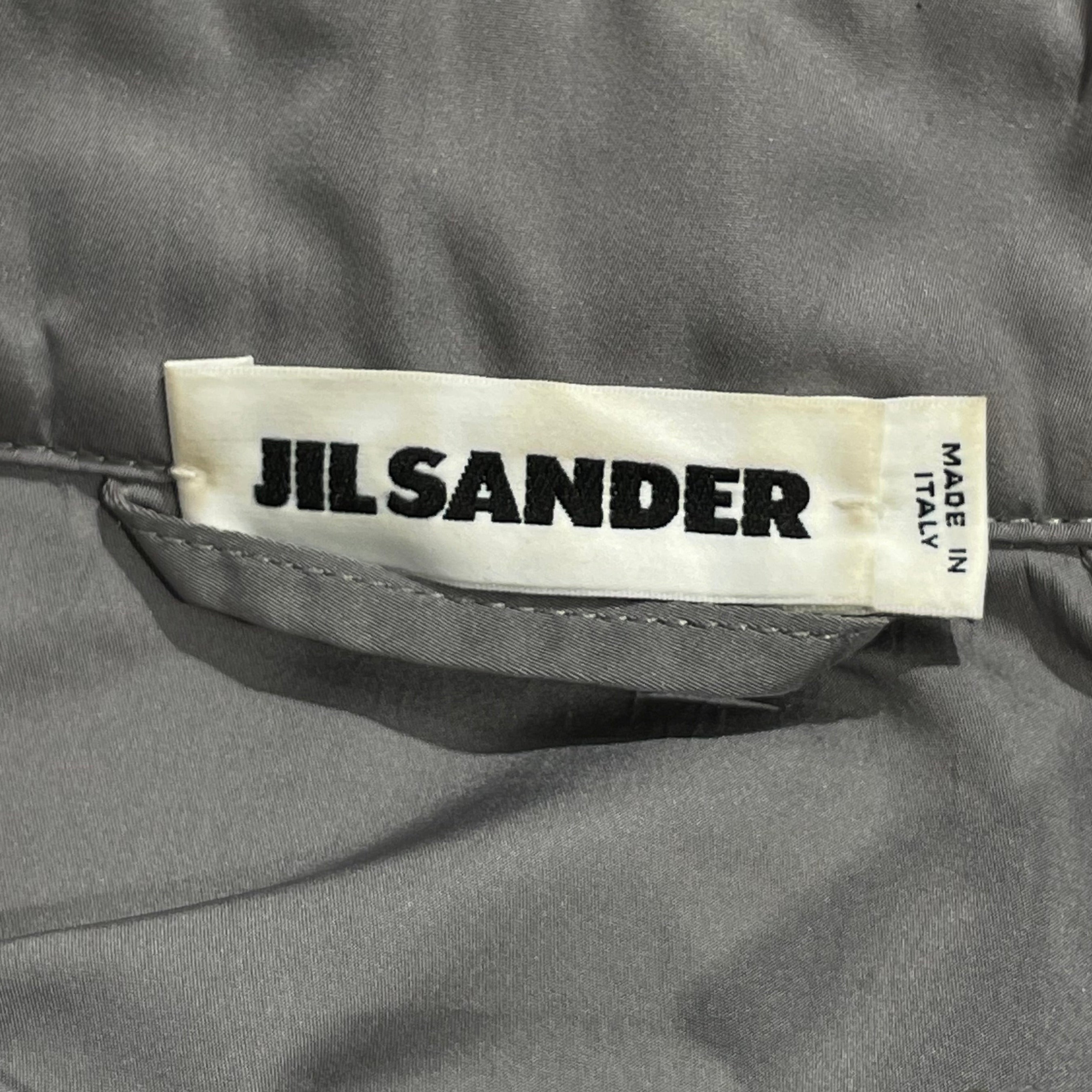 JIL SANDER/Blouson/34/Nylon/SLV/hooded view 4