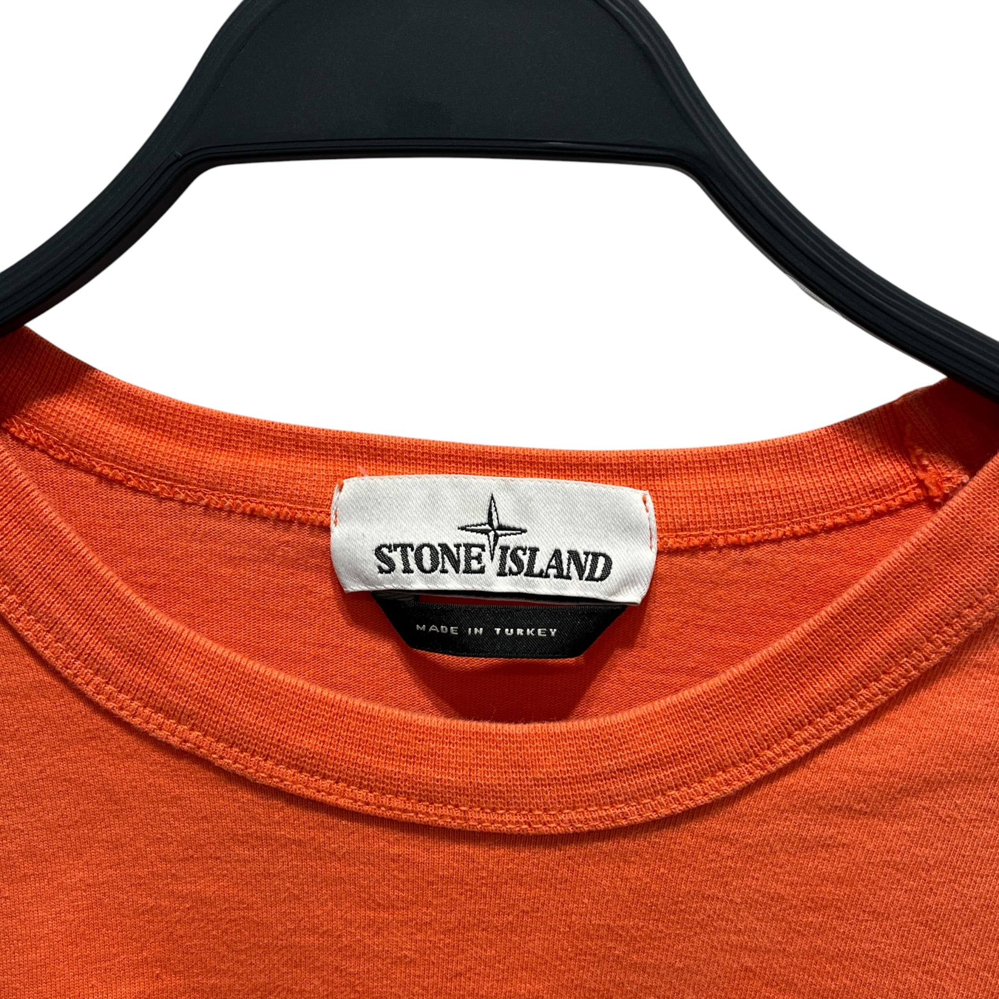 STONE ISLAND/LS T-Shirt/L/Cotton/ORN/ view 4