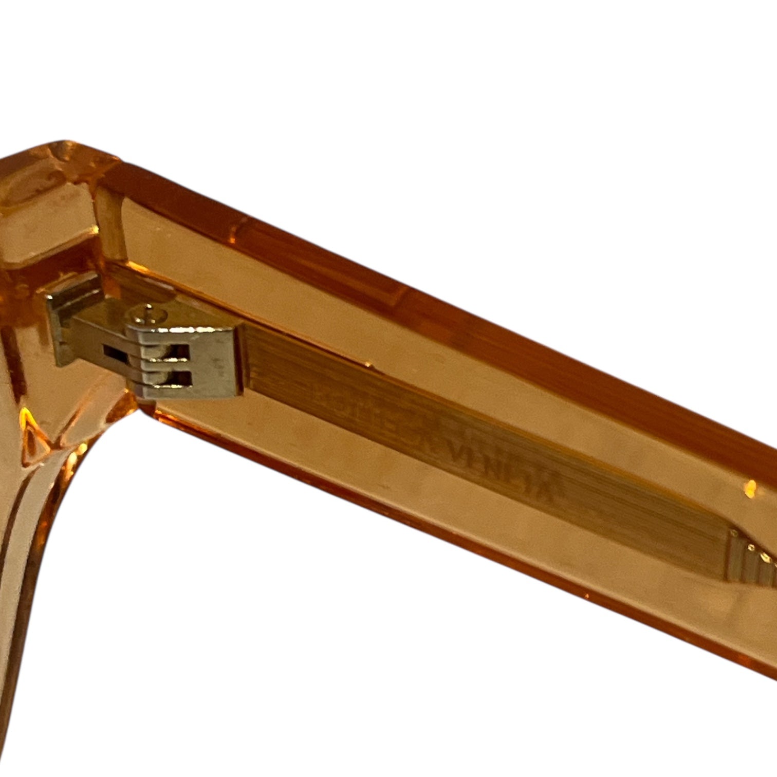 BOTTEGA VENETA/Sunglasses/Celluloid/ORN/orange cat view 3