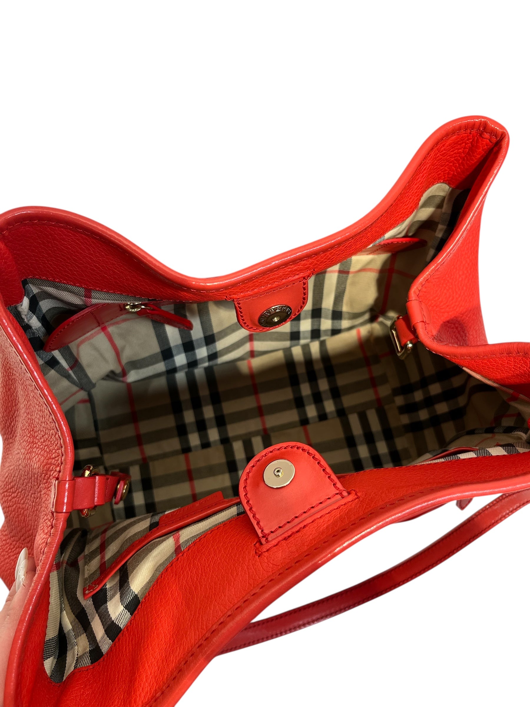BURBERRY/Tote Bag/Leather/ORN/canterbury view 5
