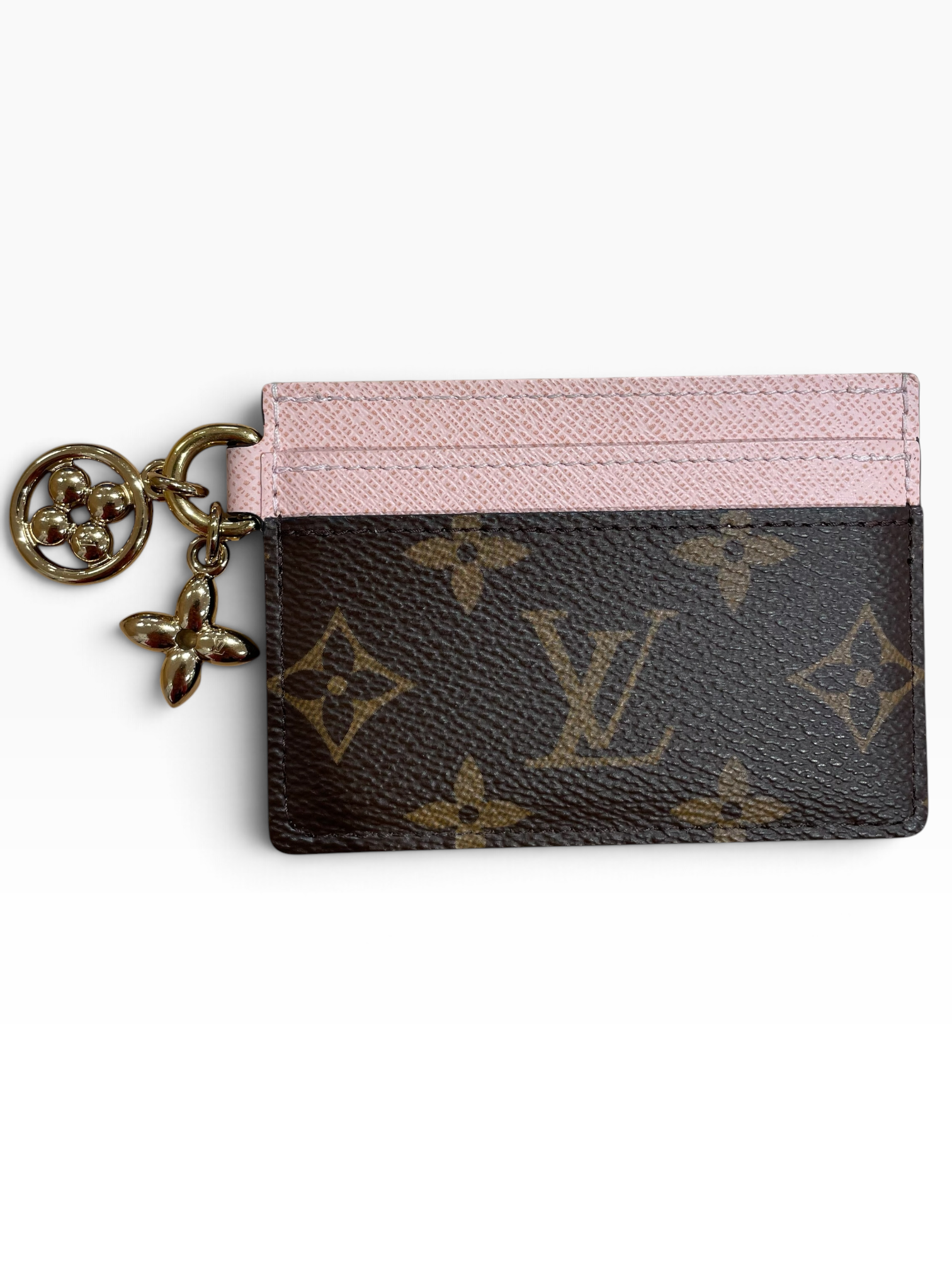LOUIS VUITTON/Wallet/Monogram/MLT/L's/LV CHARMS CARD HOLDER view 3