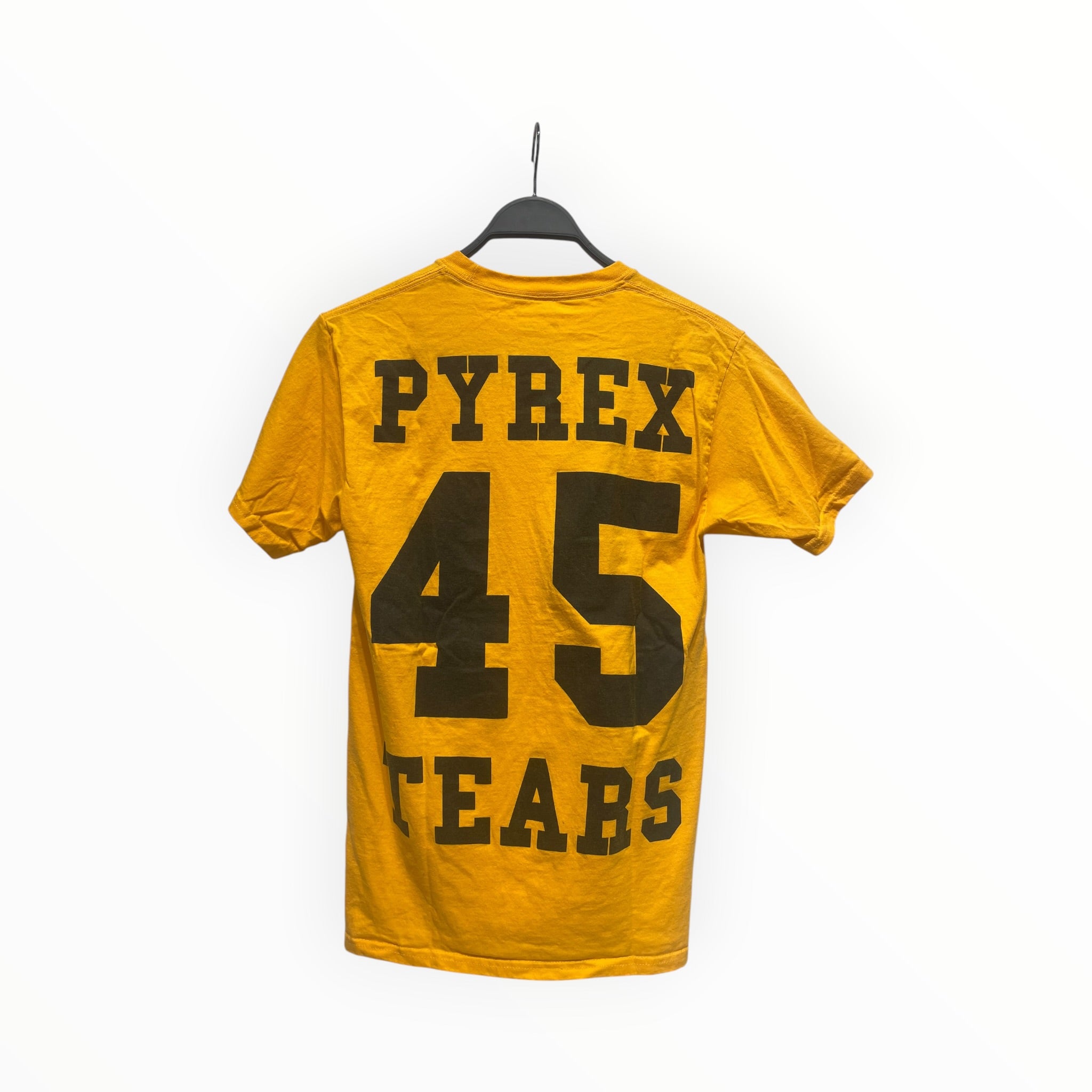 PYREX VISION/DENIM TEARS/T-Shirt/S/Cotton/YEL/Graphic/pyrex tears view 2