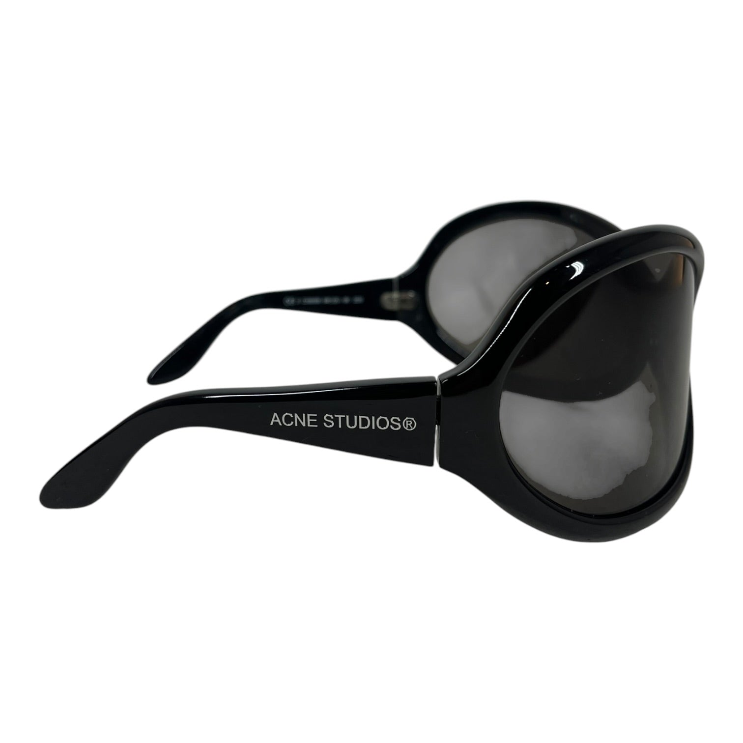 Acne Studios/Sunglasses/Celluloid/BLK/L's/BUG EYE SUNGLASSES view 3