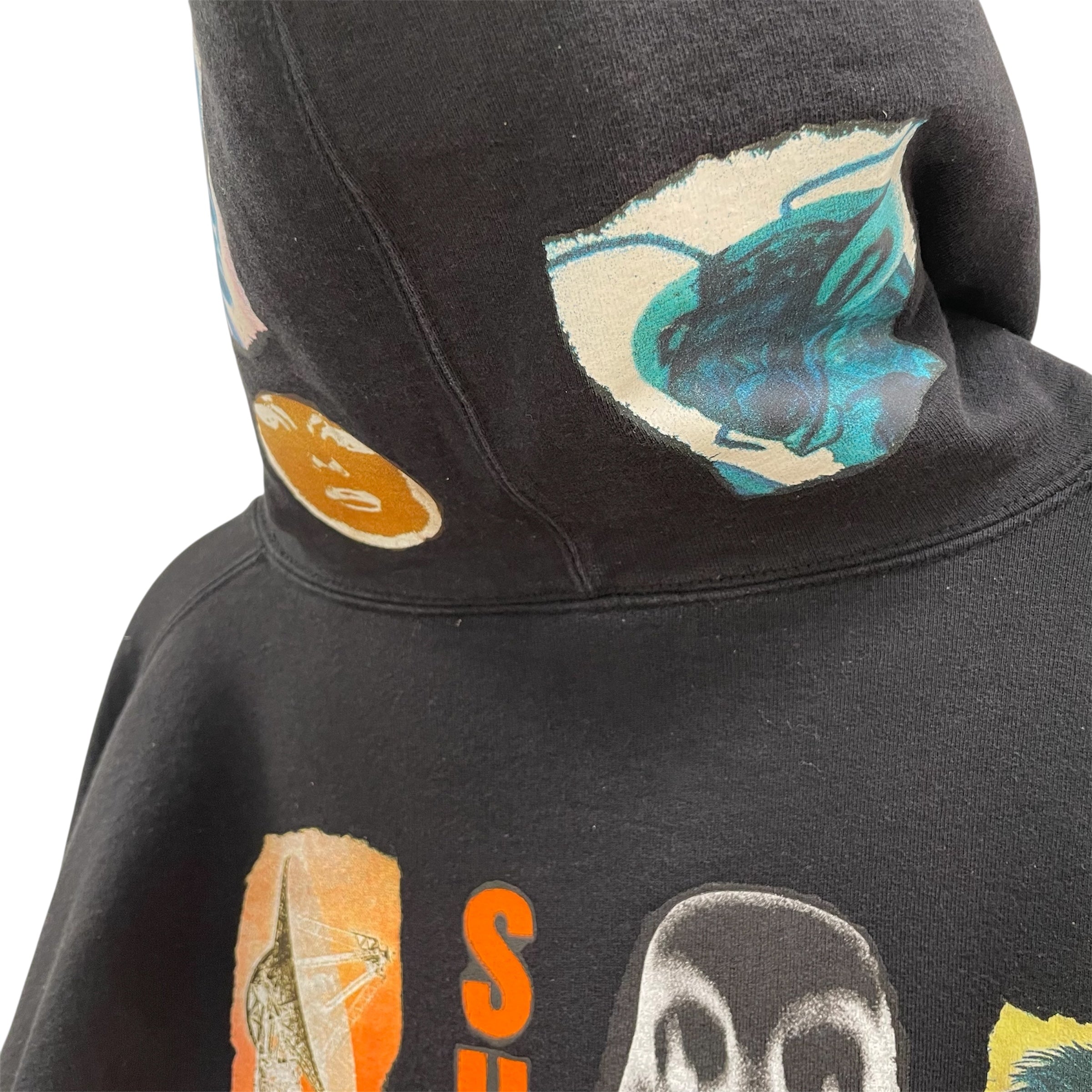 Supreme/Hoodie/XL/Graphic/Cotton/BLK/"supreme" down lettering view 6