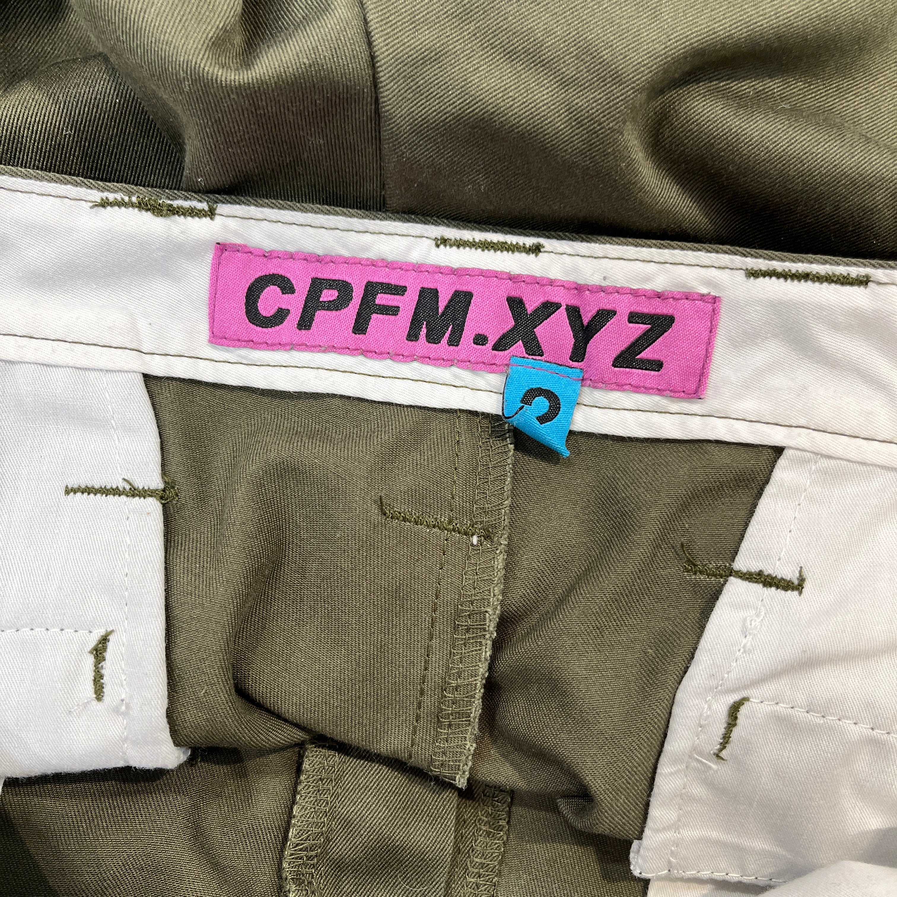 CACTUS PLANT FLEA MARKET/Pants/2/Cotton/GRN/hi-vis safety pant view 3