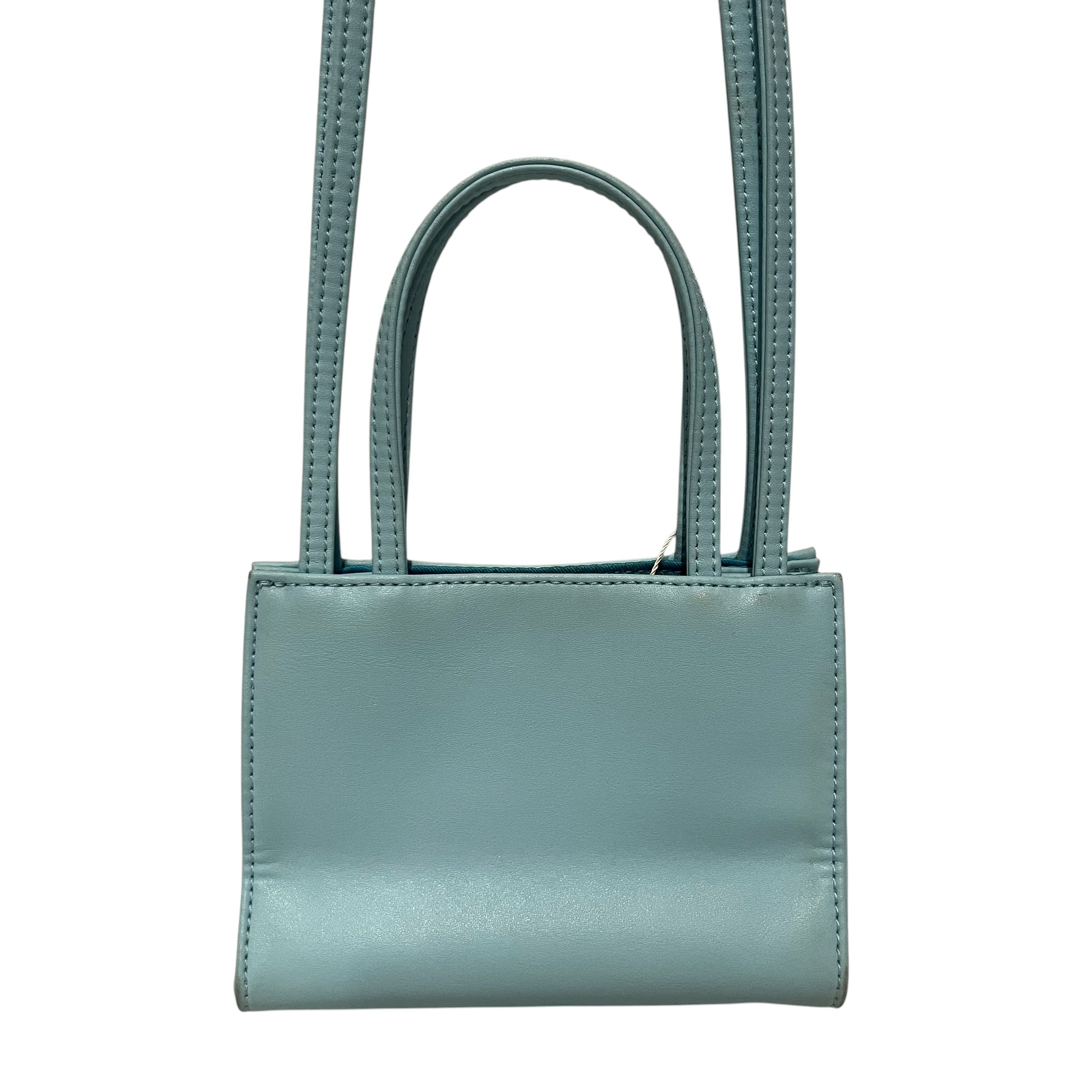 Telfar/Cross Body Bag/Leather/BLU/mini view 3