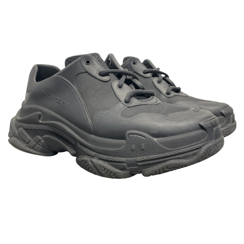 BALENCIAGA/Low-Sneakers/US 10/BLK/Triple S Mold Sneaker &