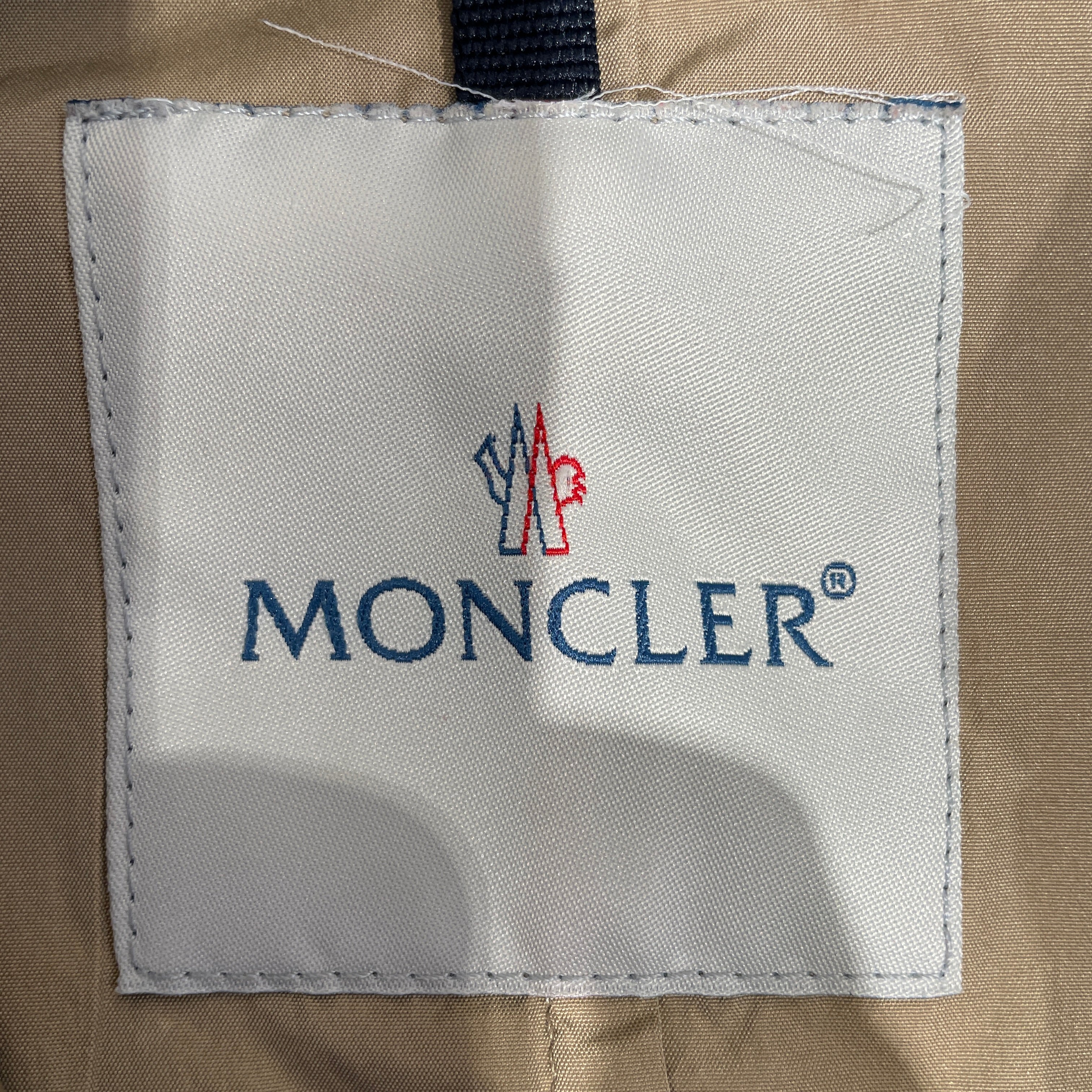 MONCLER/Trench Coat/M/Polyester/BEG/Maxi Length/ view 3