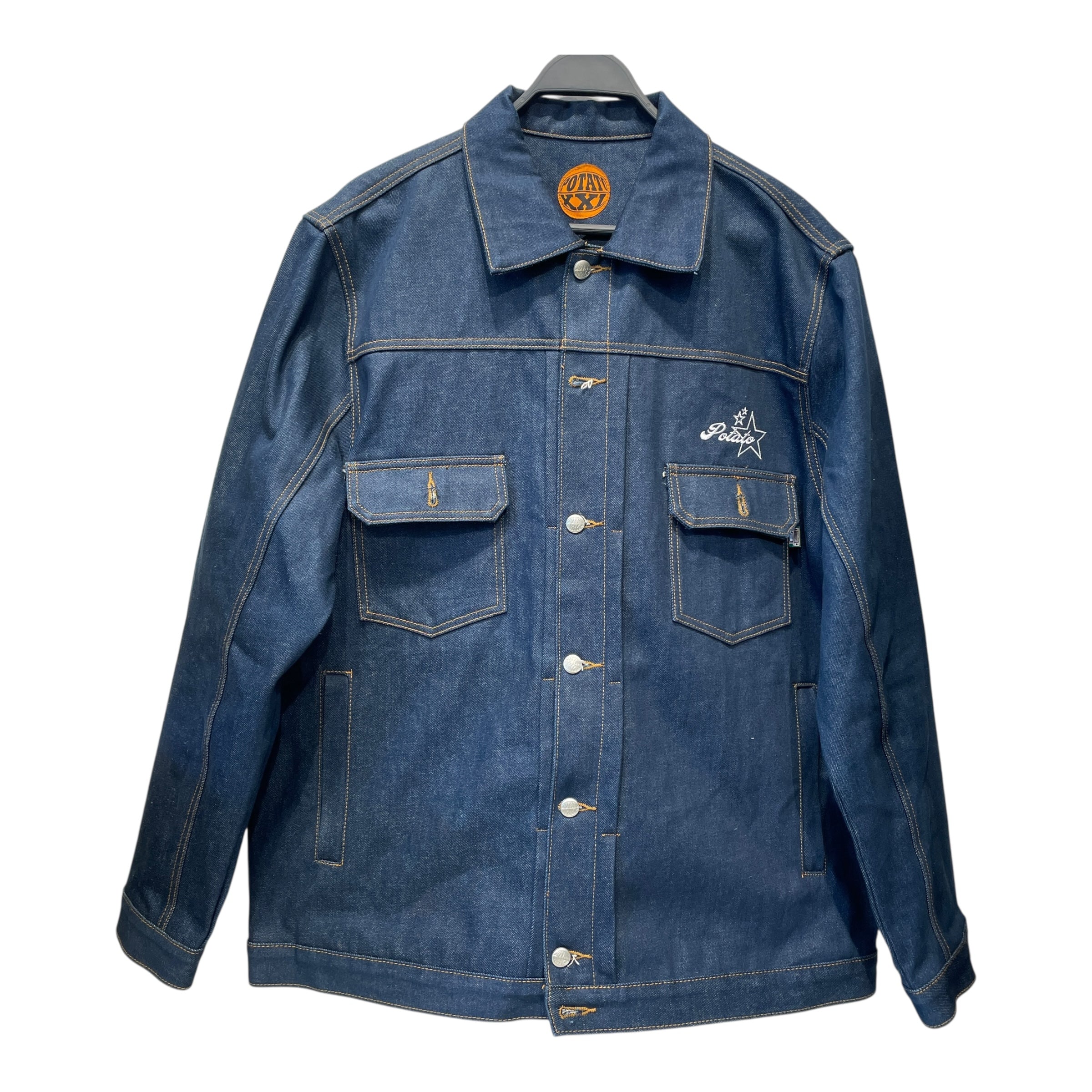 Imran Potato/Denim Jkt/XXL/Denim/IDG/TREESHY DENIM JACKET view 1