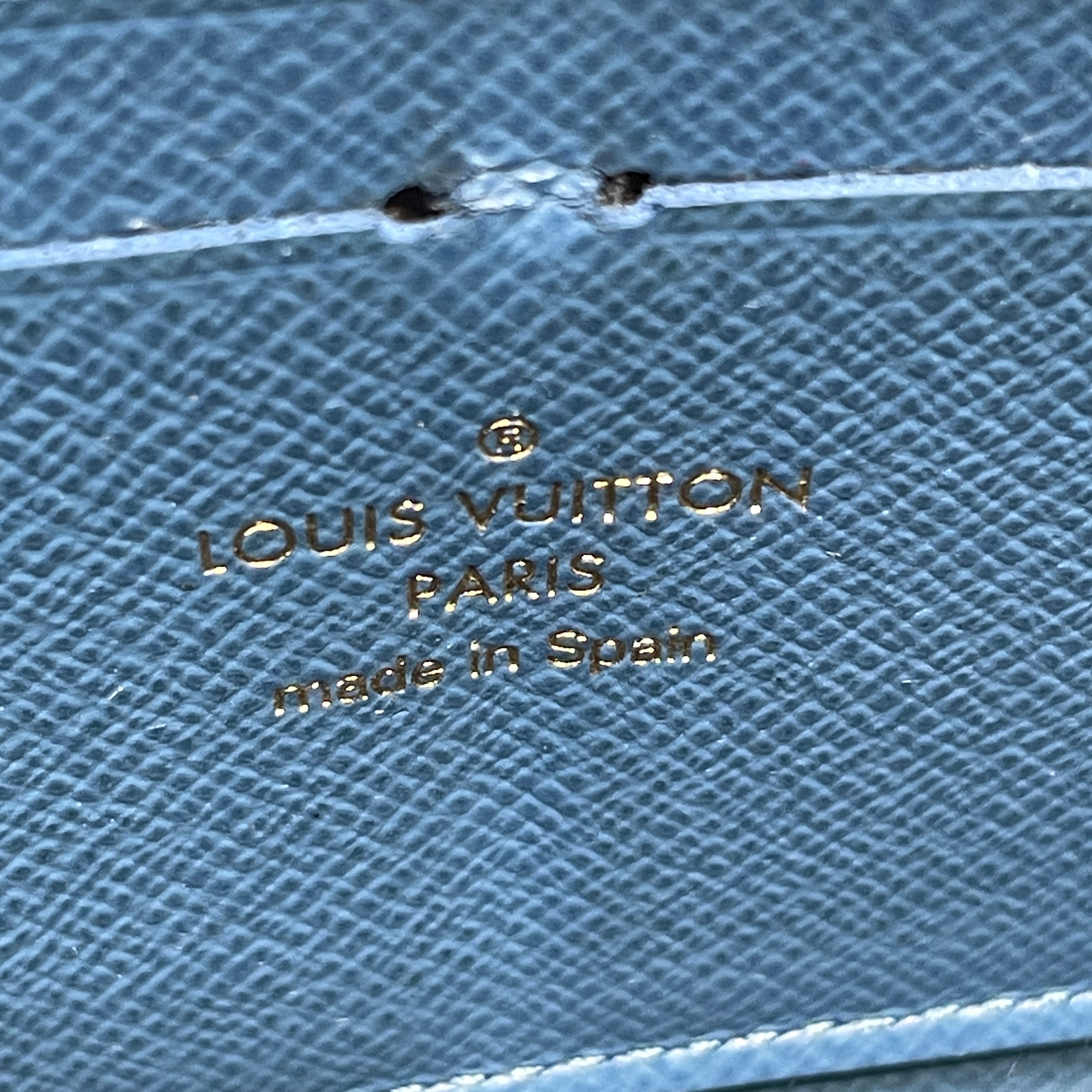 LOUIS VUITTON/Long Wallet/Monogram/Leather/BRW/L's/2019 Clemence Wallet view 4